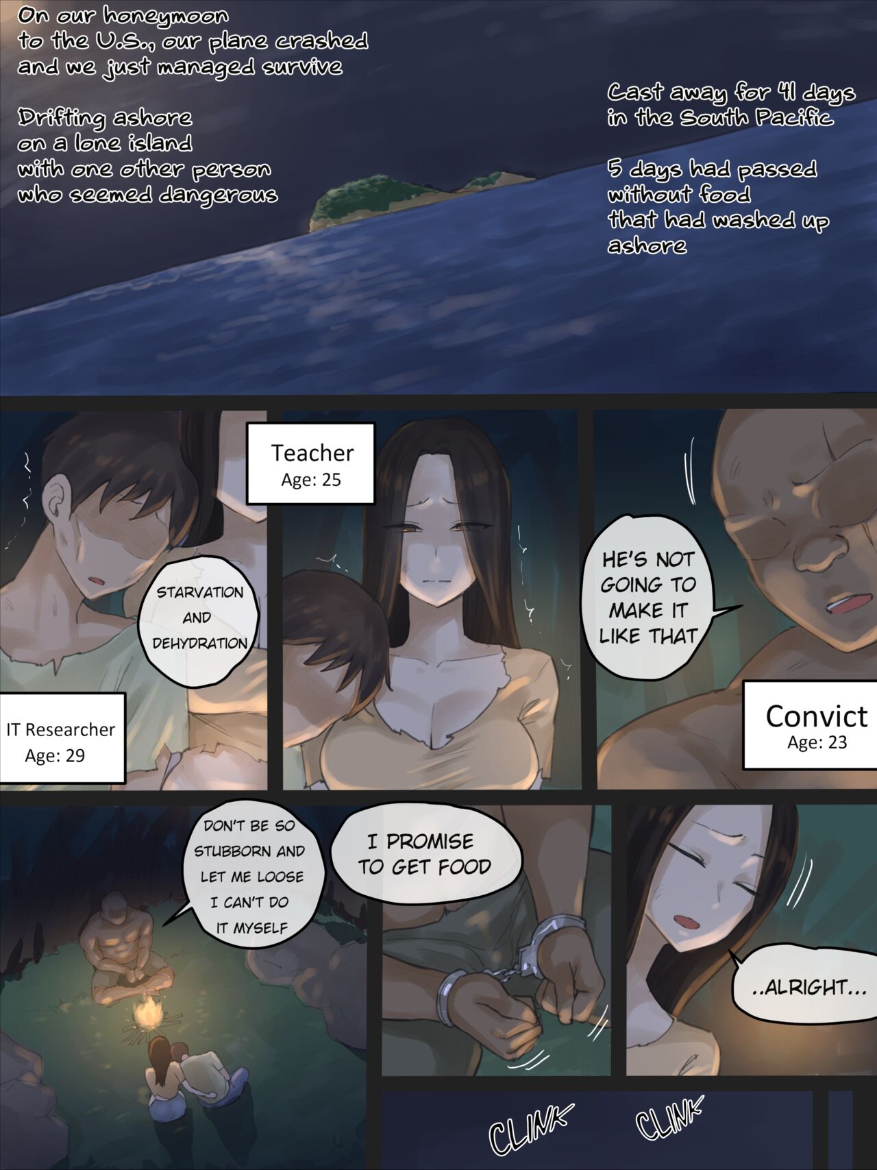 Honeymoon page 1 full