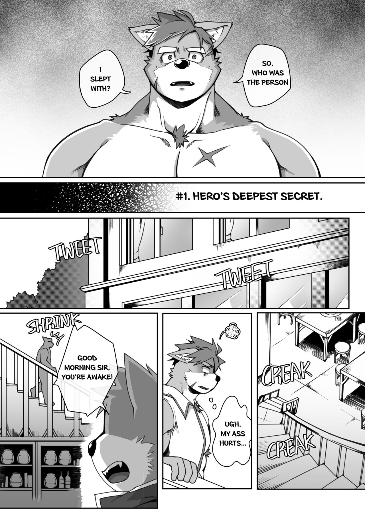 Hero's Deepest Secret EP1 page 6 full