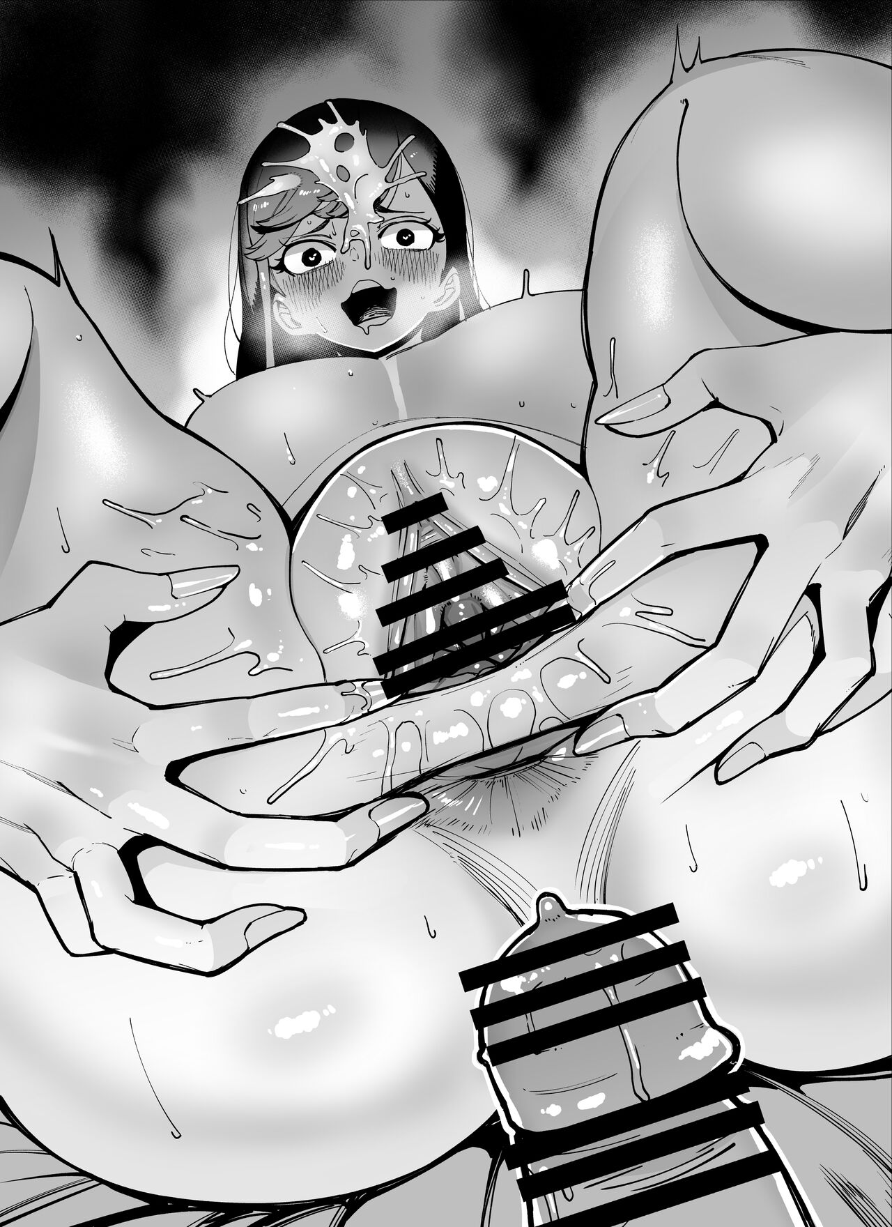 Zaiakukan to Seiyoku de Kattou suru no o Sakate ni, Genkai made Afurareru Genkai Seiyoku Oba-san page 10 full