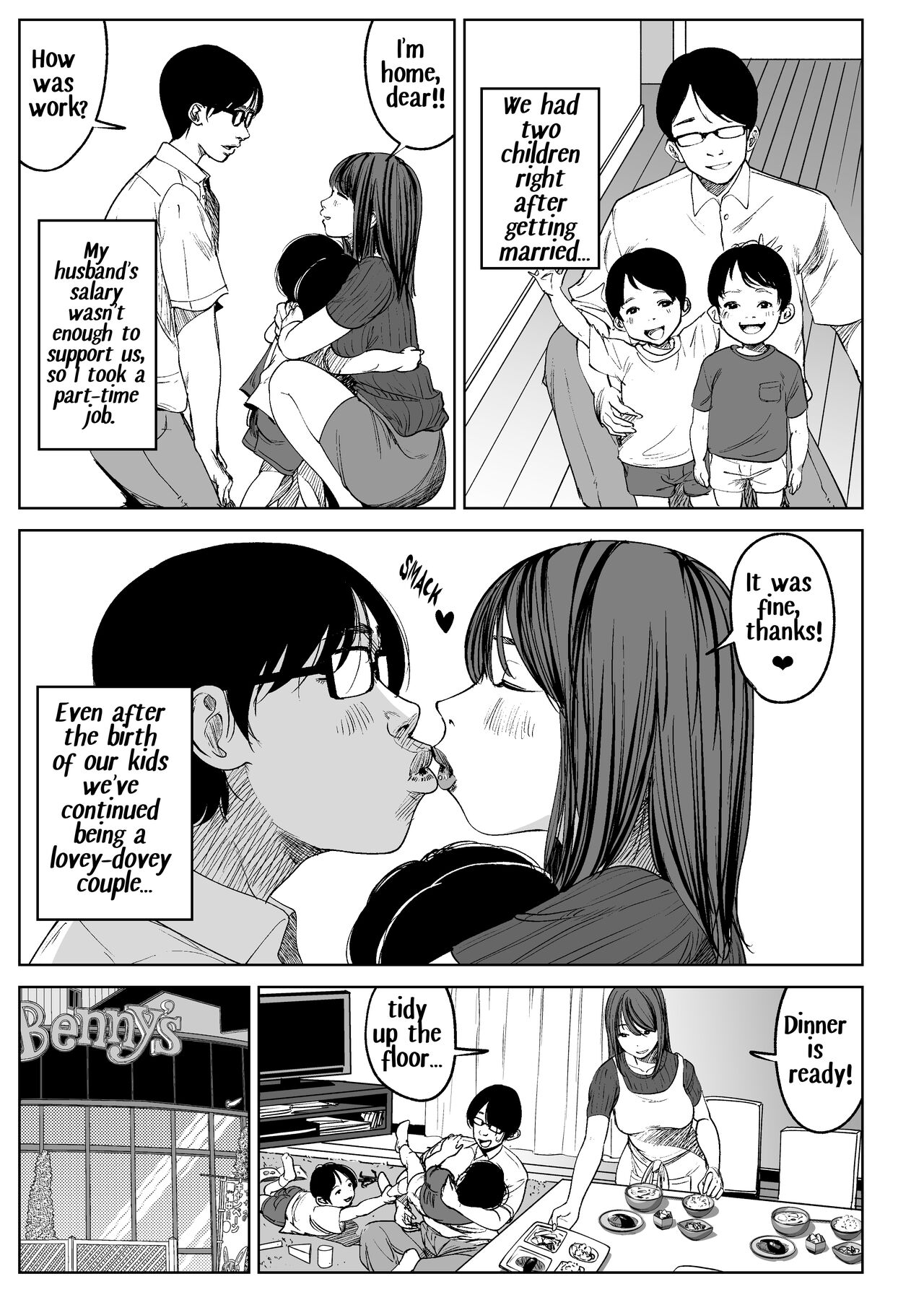 Kyou, Tenchou ni Netoraremashita. | Today, I Cheated with the Manager page 3 full