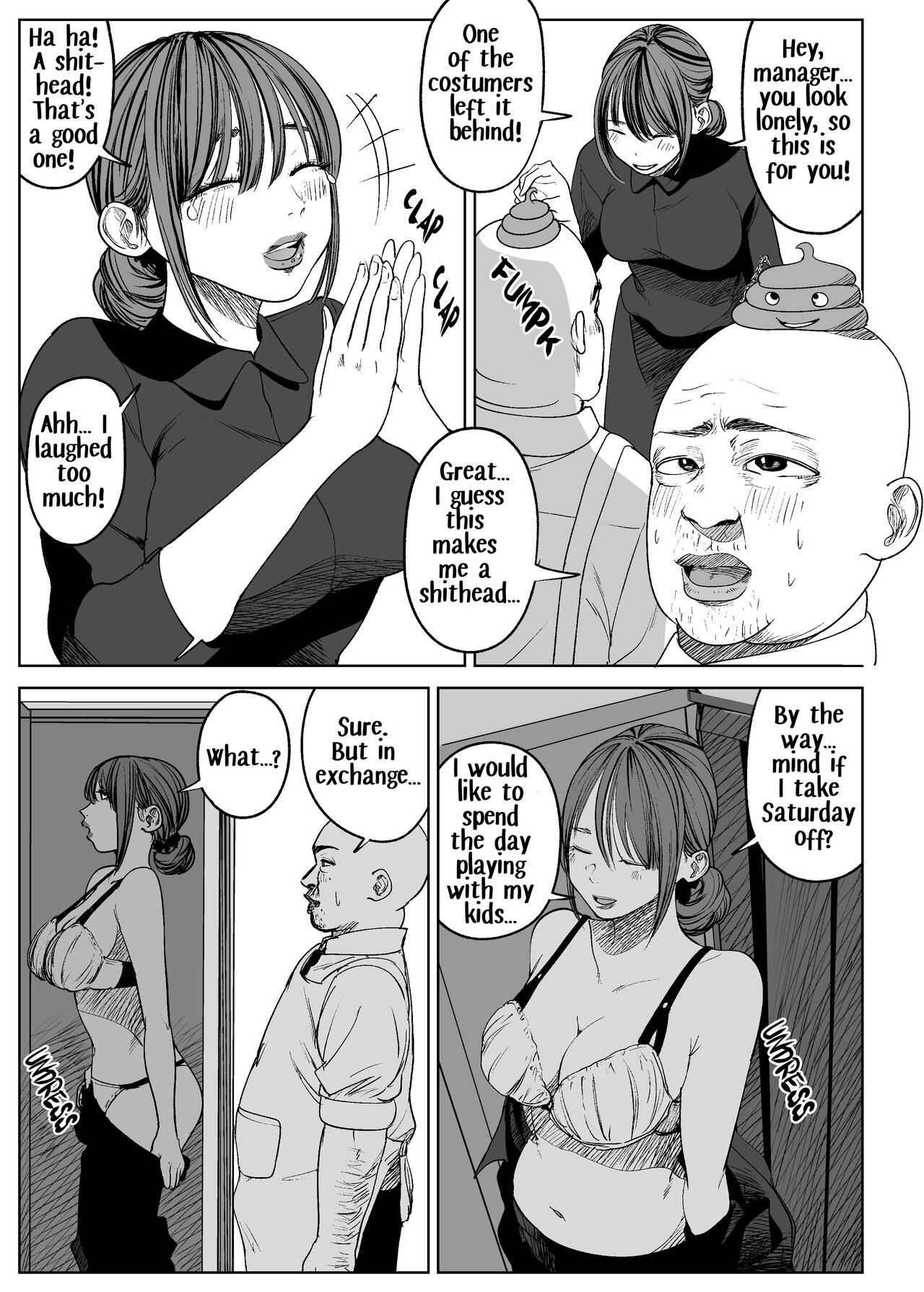 Kyou, Tenchou ni Netoraremashita. | Today, I Cheated with the Manager page 5 full