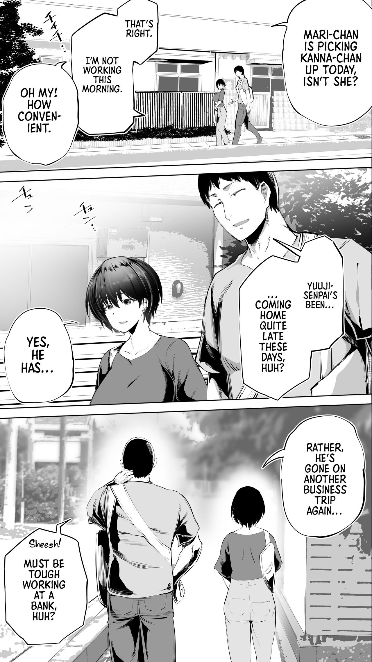 Jimoto no Hame Tomo. "Senpai no Hitozuma S" | My Hometown Fuck Buddy. Married Senpai S's Case. page 6 full