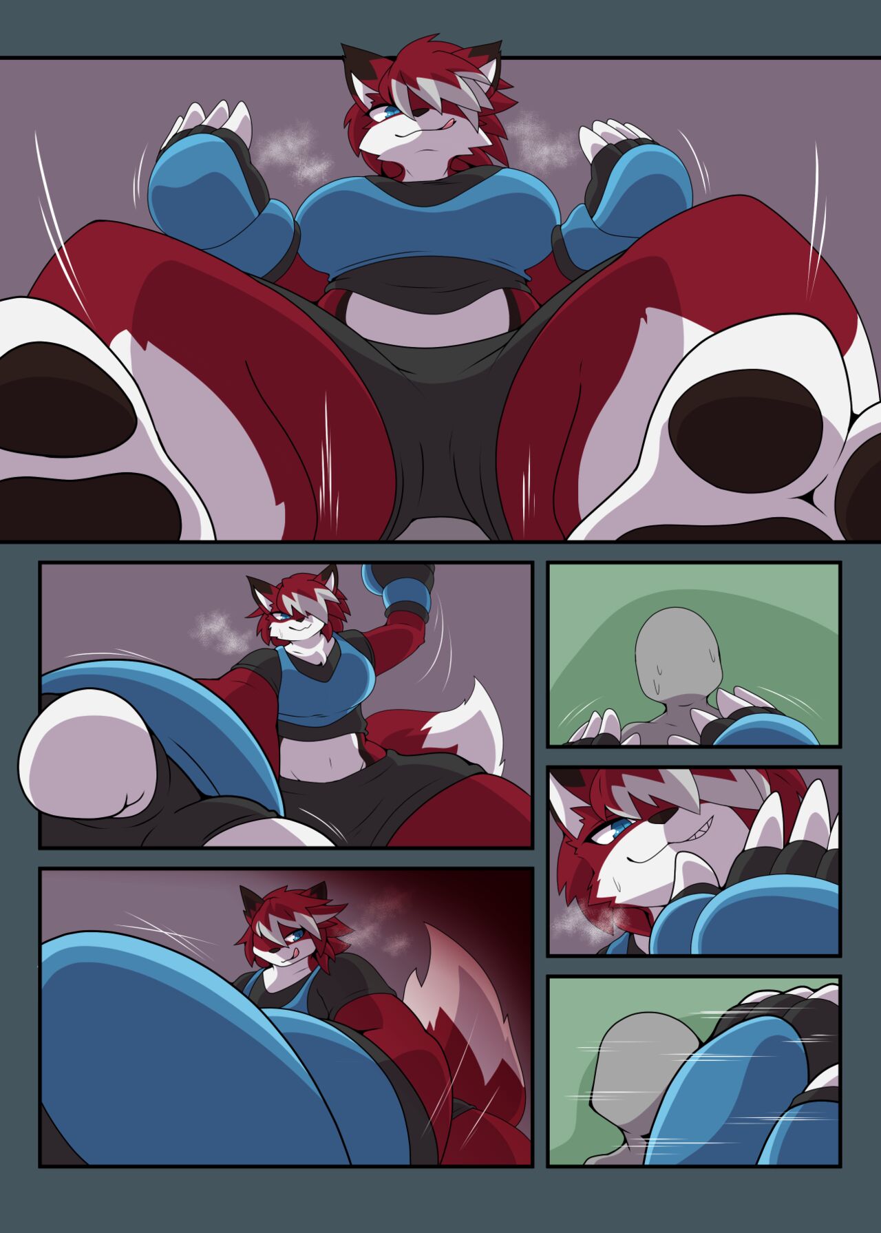 Spar with Vixens page 4 full