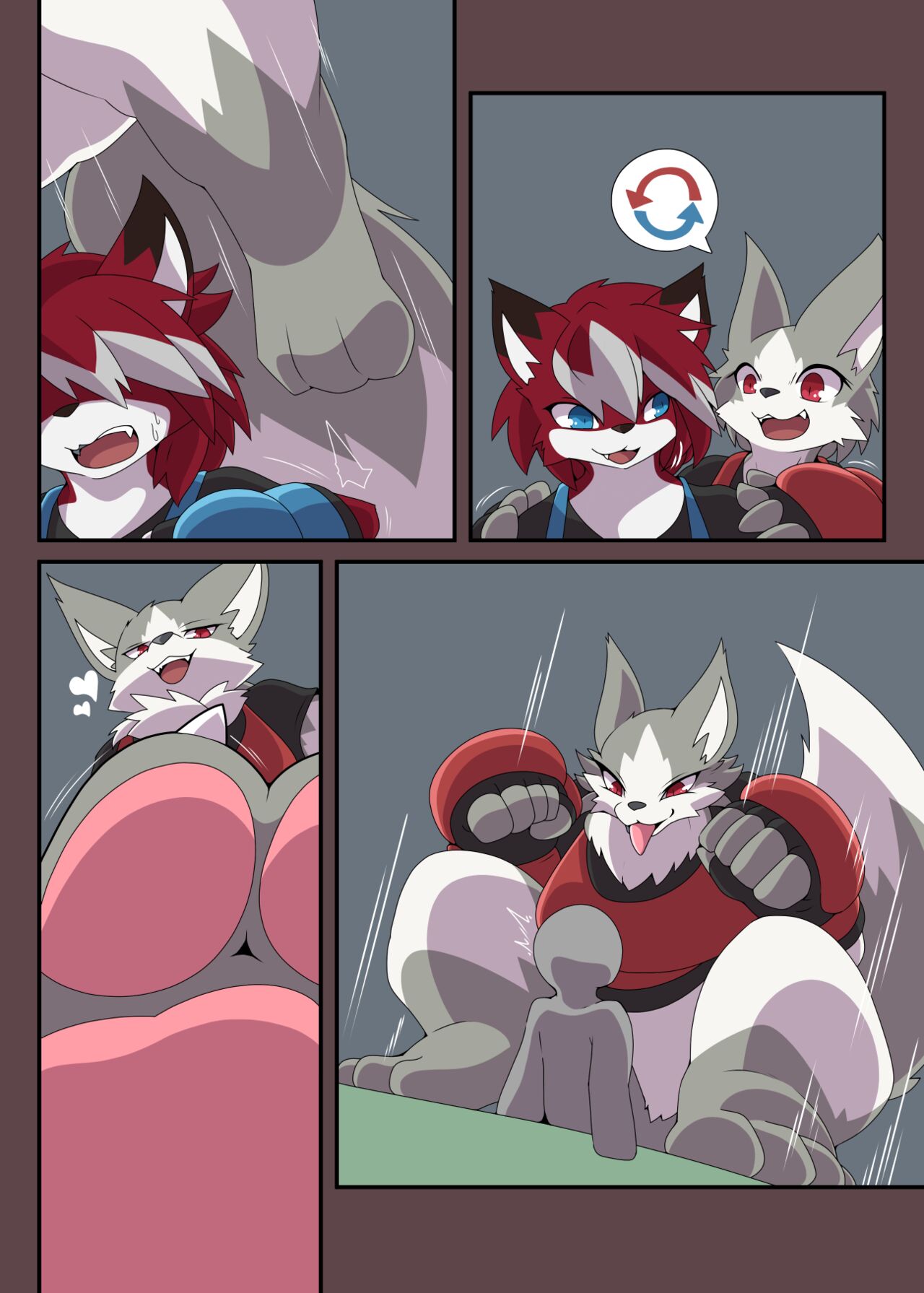 Spar with Vixens page 6 full