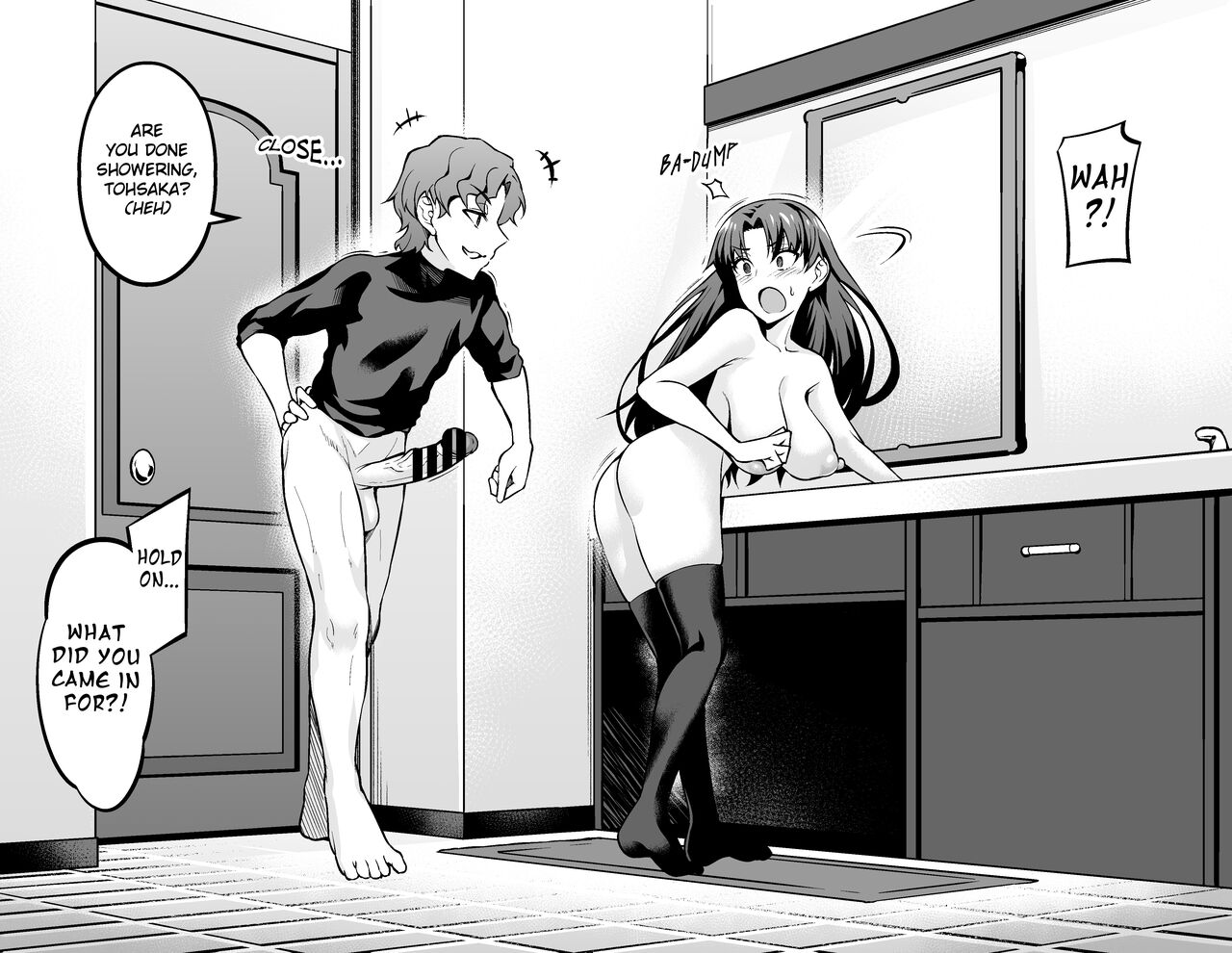 Tohsaka Rin, Shinji to Uwaki Sex Suru page 6 full