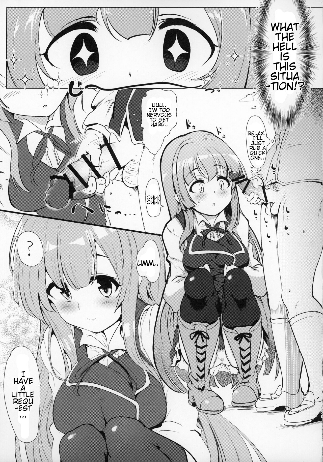 Manaria Oukoku no Ohime-sama to Manaria Gakuin Ippan Seito Ore no Aida ni Ecchi na Event nante Okiru Wake ga Nai page 10 full