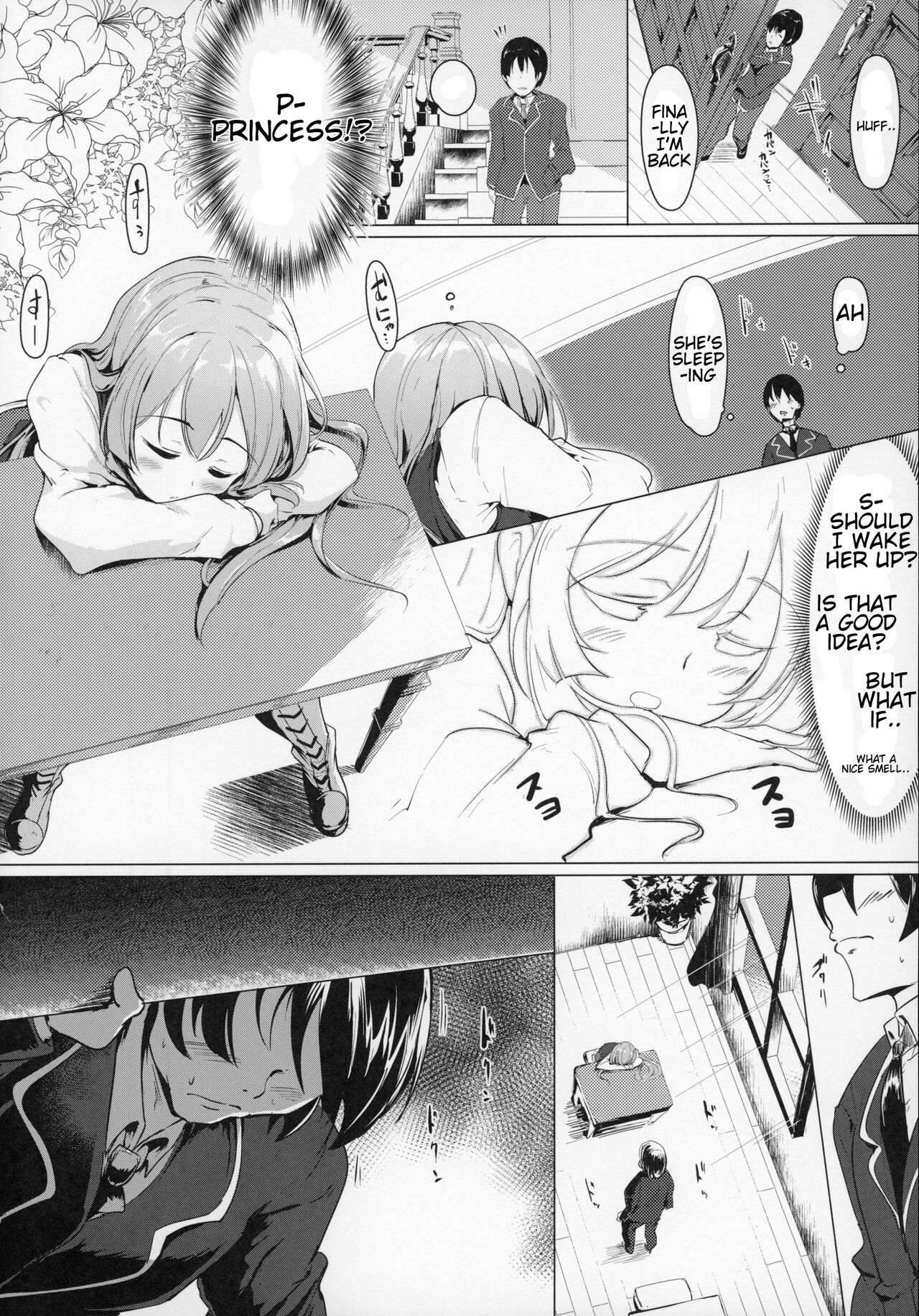 Manaria Oukoku no Ohime-sama to Manaria Gakuin Ippan Seito Ore no Aida ni Ecchi na Event nante Okiru Wake ga Nai page 7 full