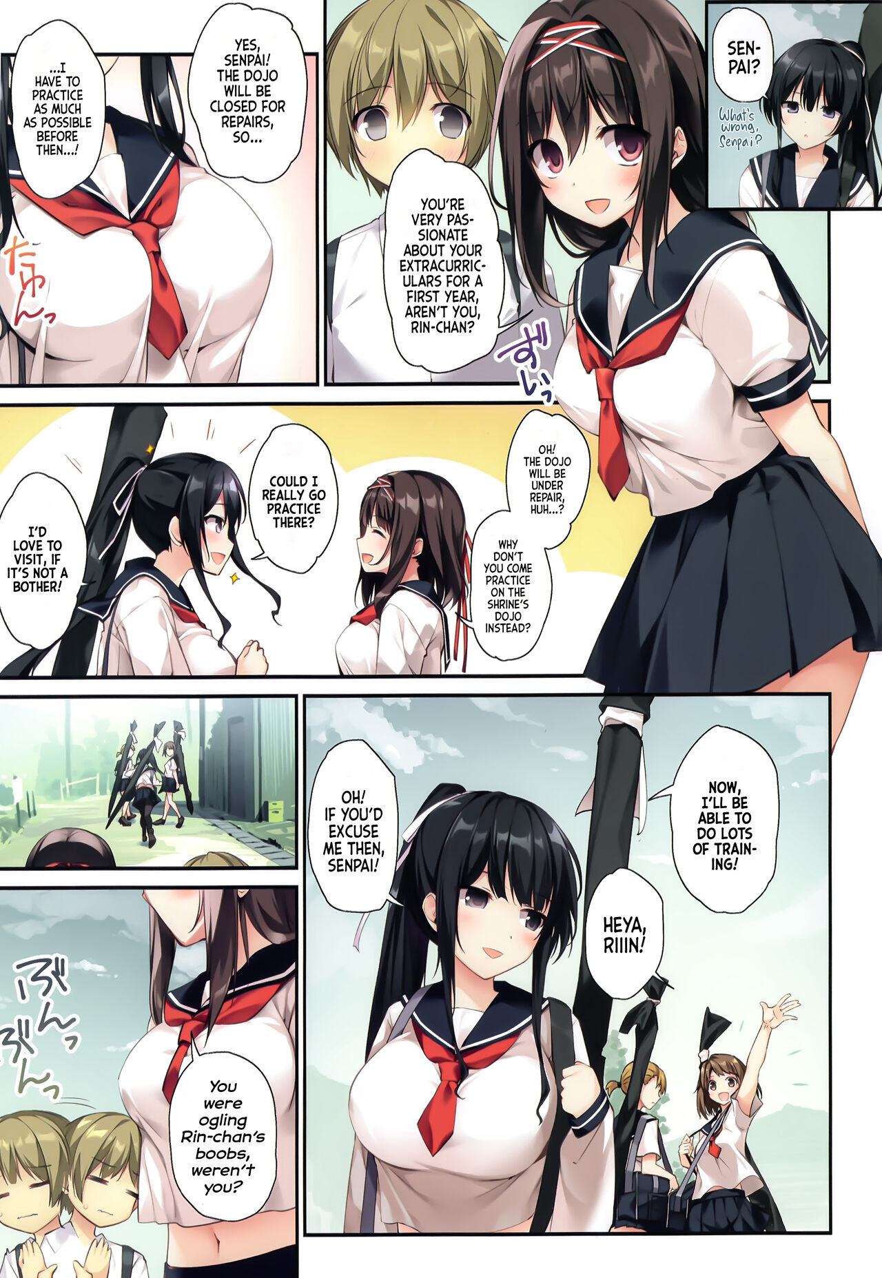 HAREM SUMMER -Seiso Bitch na Miko Senpai 2- page 10 full