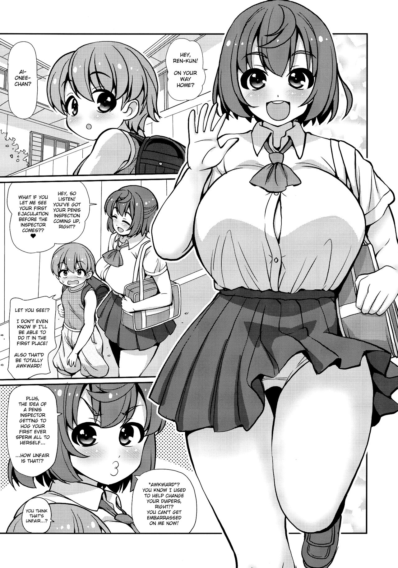 Onee-chan wa Osananajimi o Seitsuu Sasetai | Onee-chan Wants to Steal My Virginity! page 4 full
