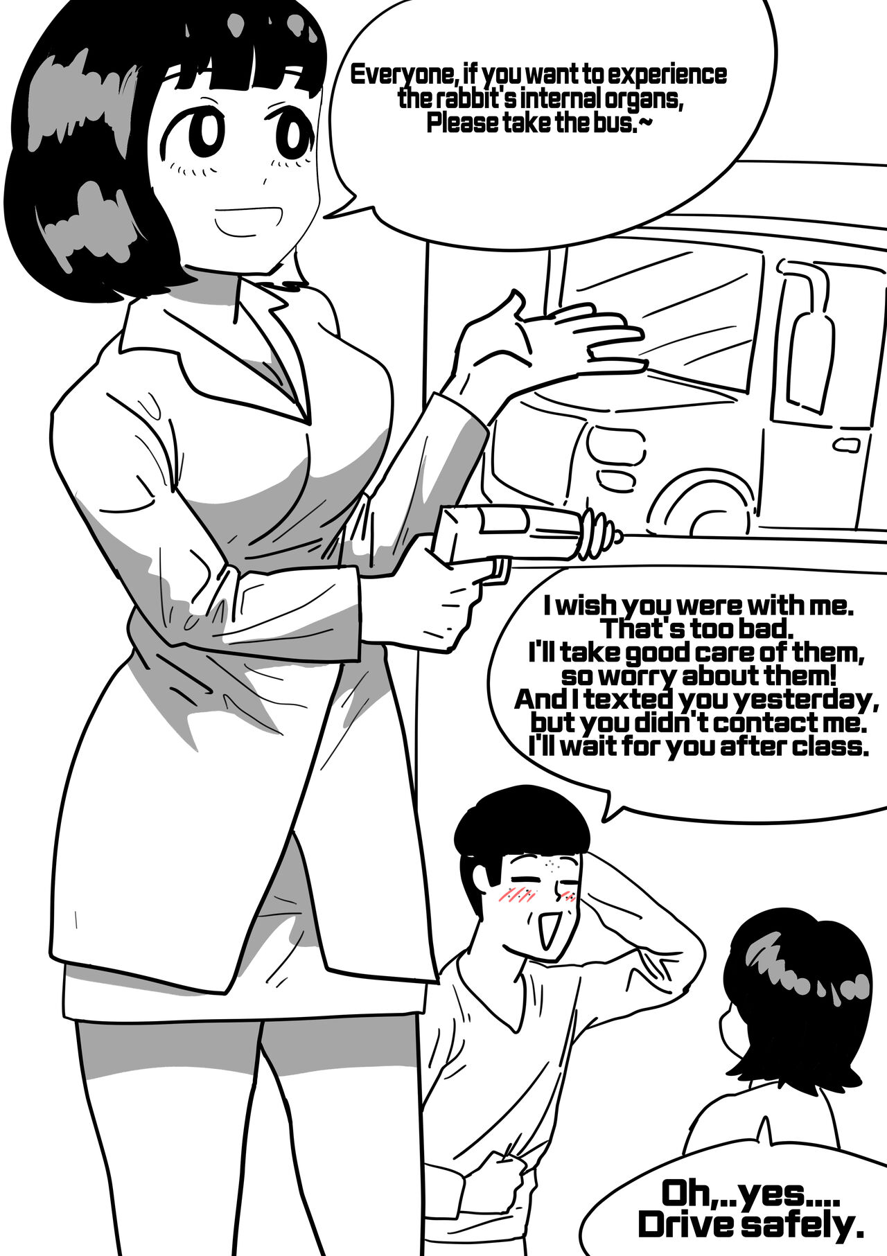 Magic School Bus Another story page 1 full