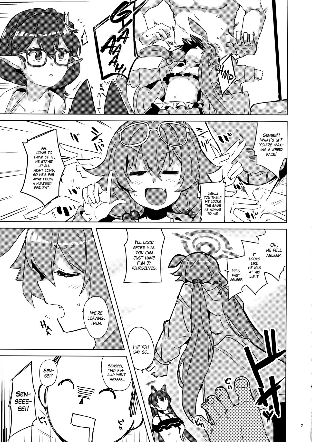 Uhee Shouganai naa | Heehee, it can't be helped then~ page 8 full