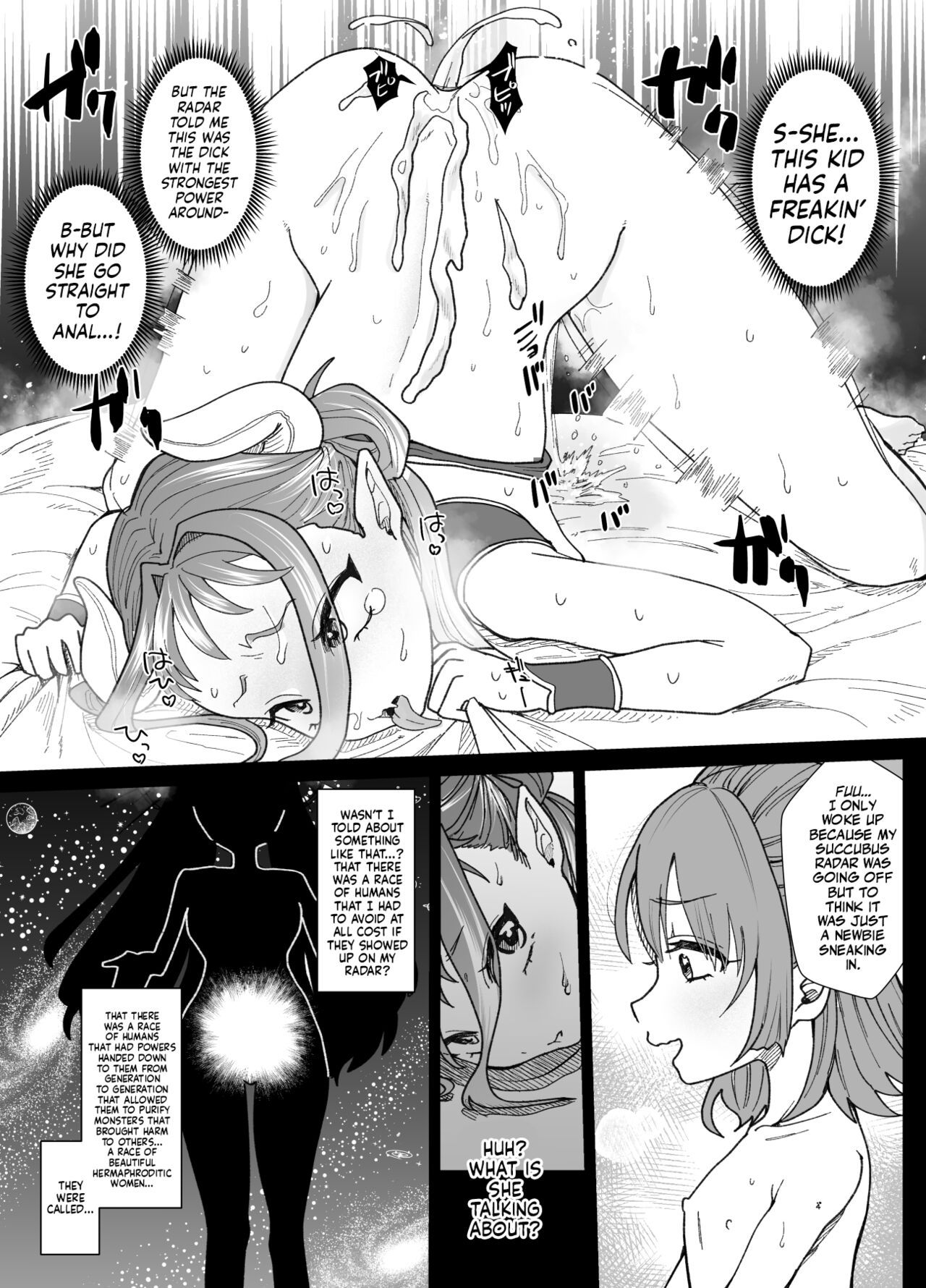 Shinjin Succubus wa Futanari Chinpo ni Daihaiboku | The Newbie Succubus Suffers A Crushing Defeat To A Futanari Dick page 4 full