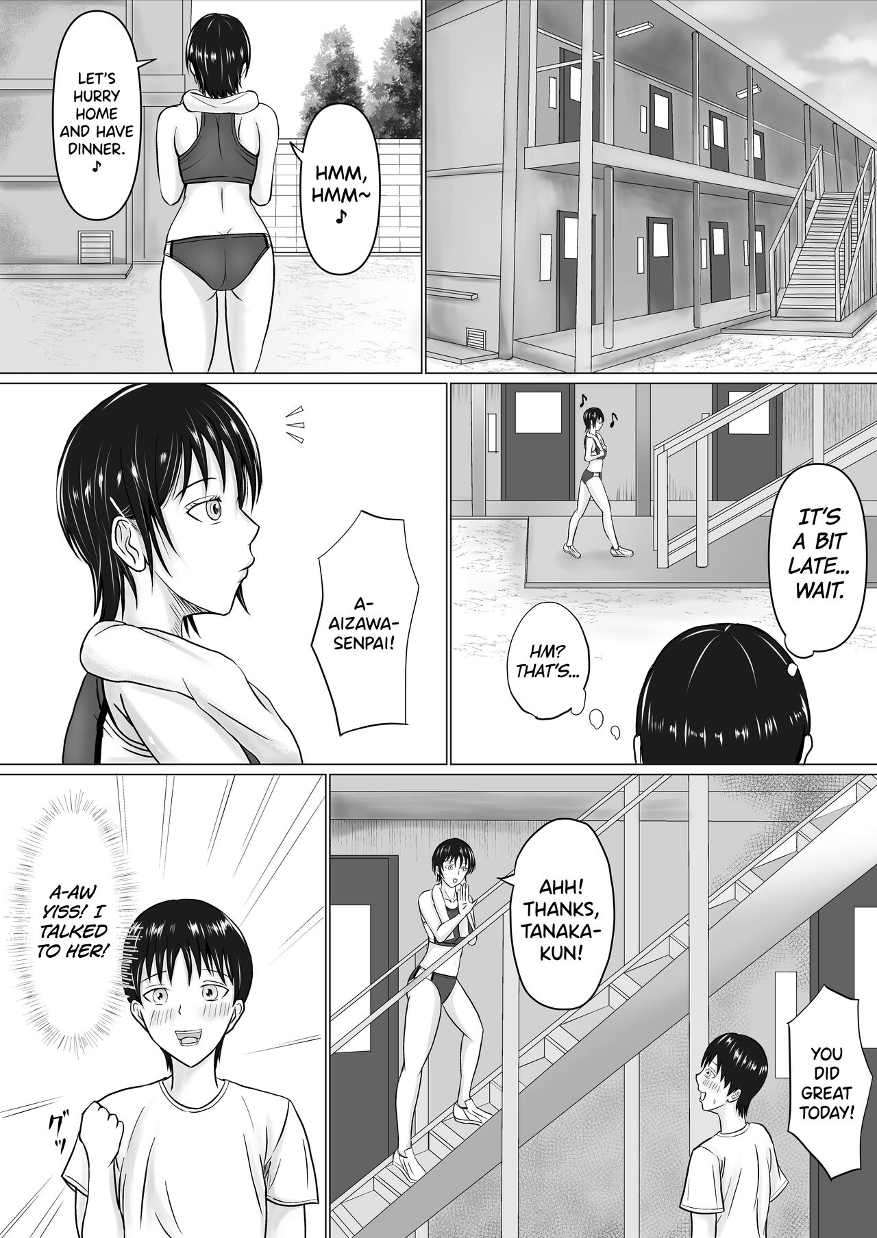 Boku ga Senpai no Karada o Mamorun da | I Will Protect Senpai’s Body page 6 full