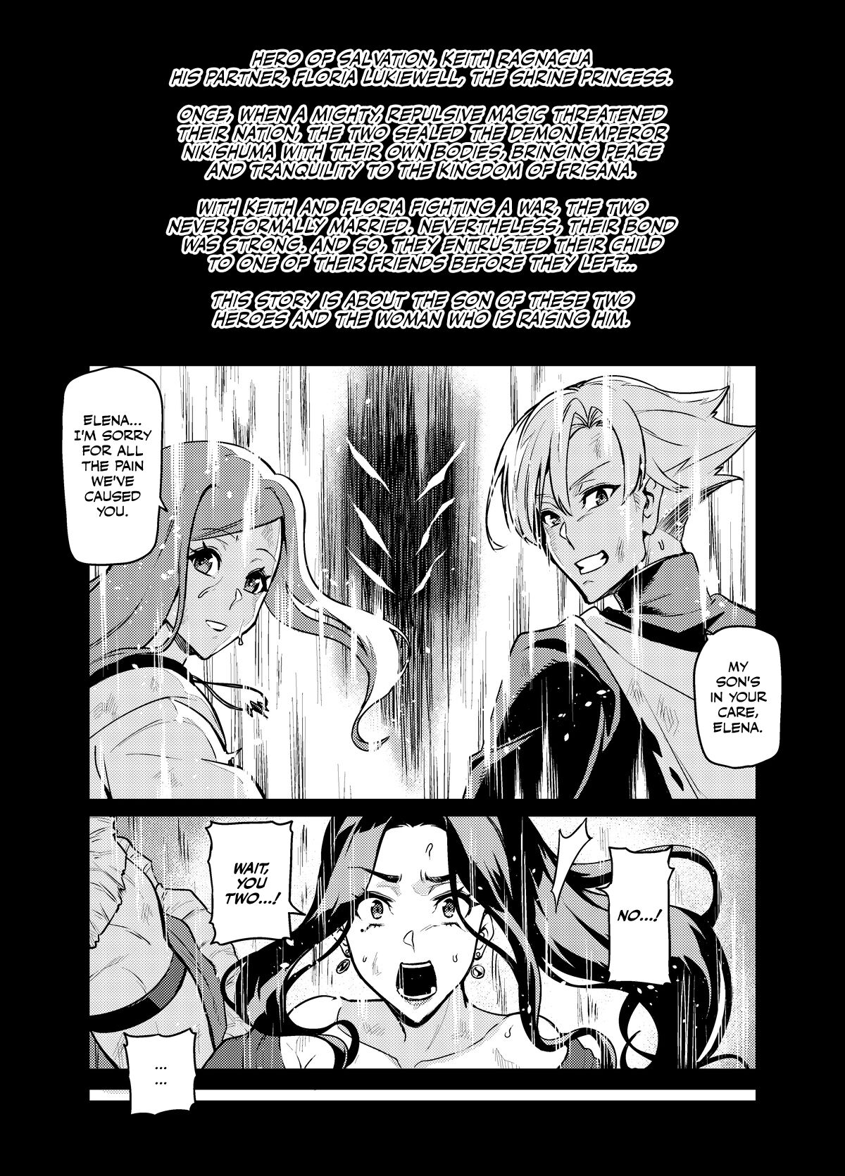 Maken no Elena ~Katte no Omoibito ni Takusareta Ko to no Koi ni Ochiru Majo~ Ch. 1-13, EX | High Wizard Elena ~The Witch Who Fell in Love with the Child Entrusted to her by her Past Sweetheart~ Chapter 1-13, EX page 3 full