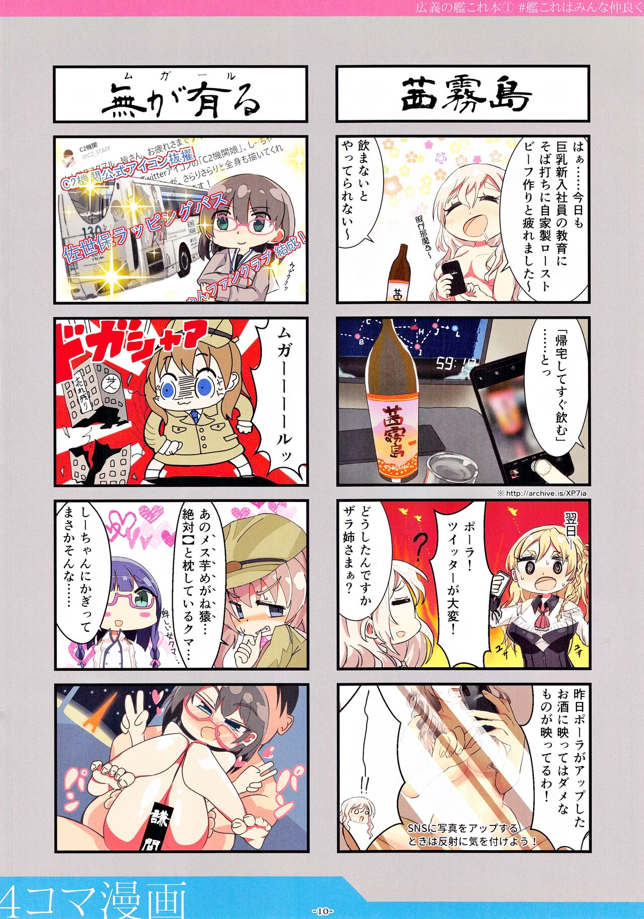 Kougi no KanColle bon① page 10 full