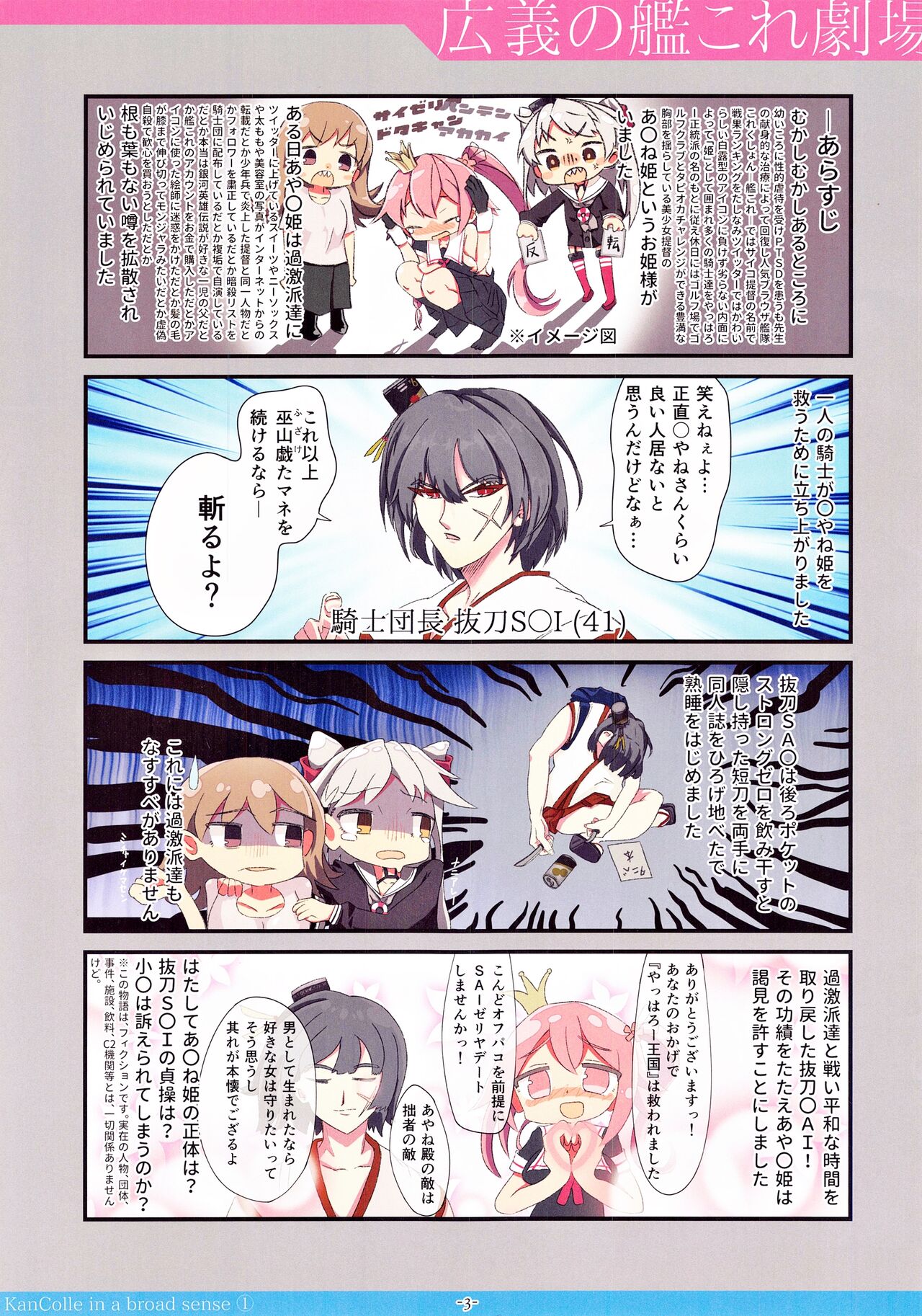 Kougi no KanColle bon① page 3 full