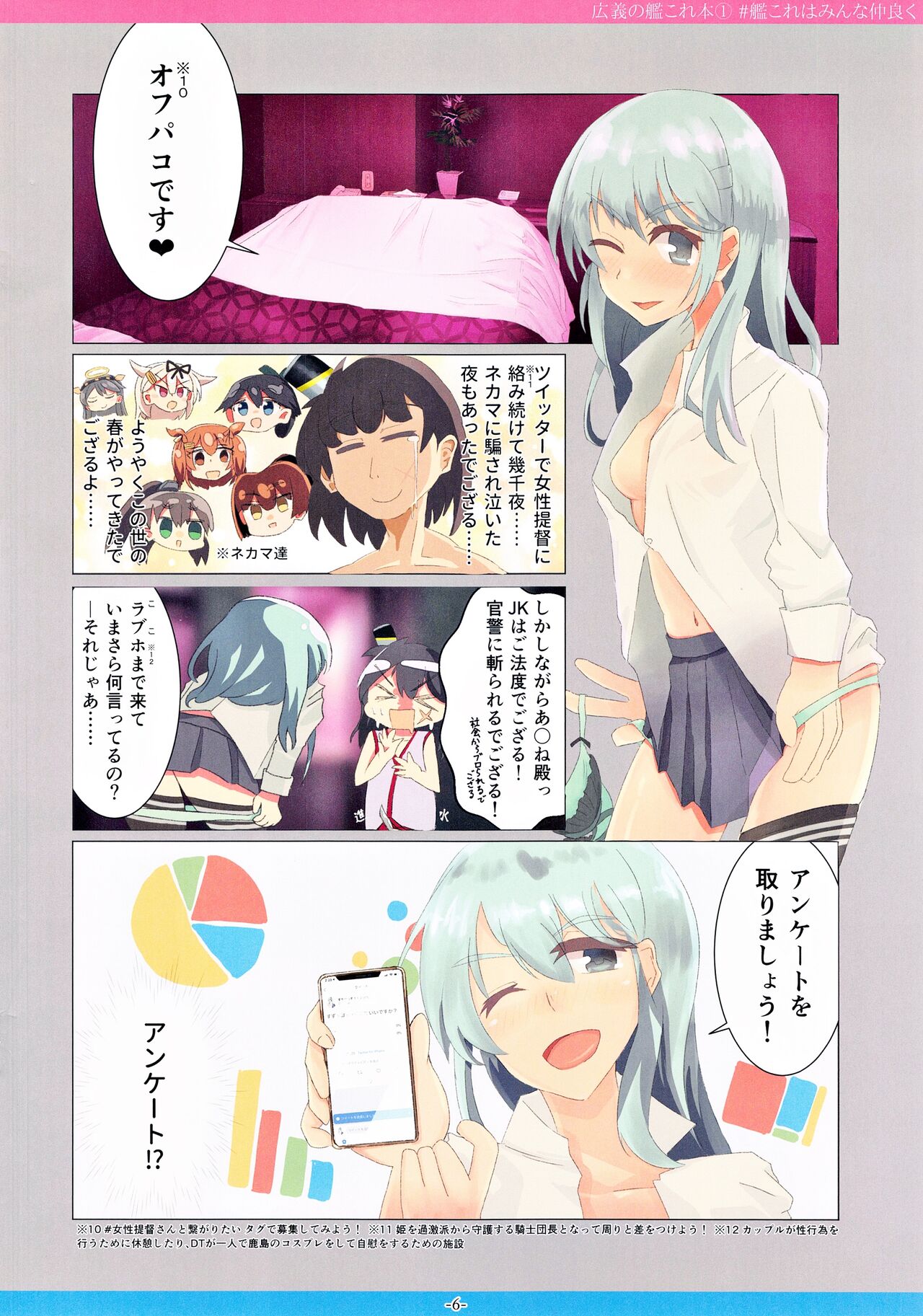Kougi no KanColle bon① page 6 full