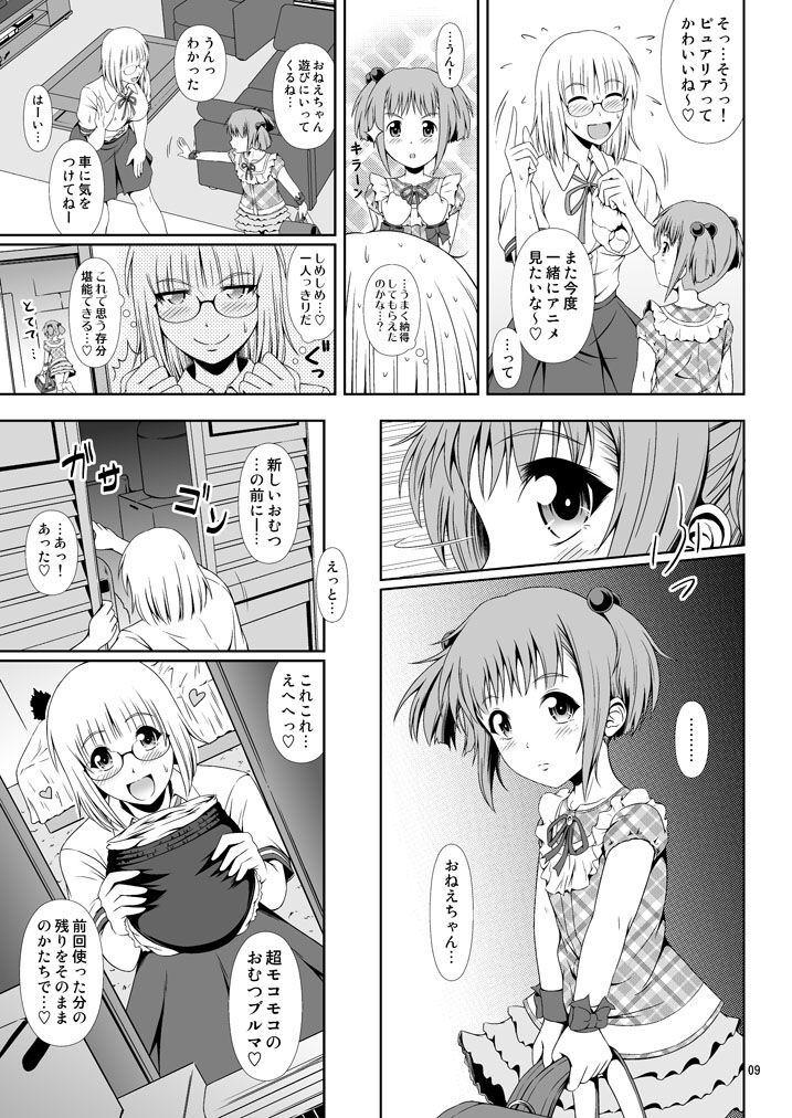 Naisho Nano! -Haruhara-ke Sanshimai Monogatari- 3 page 8 full