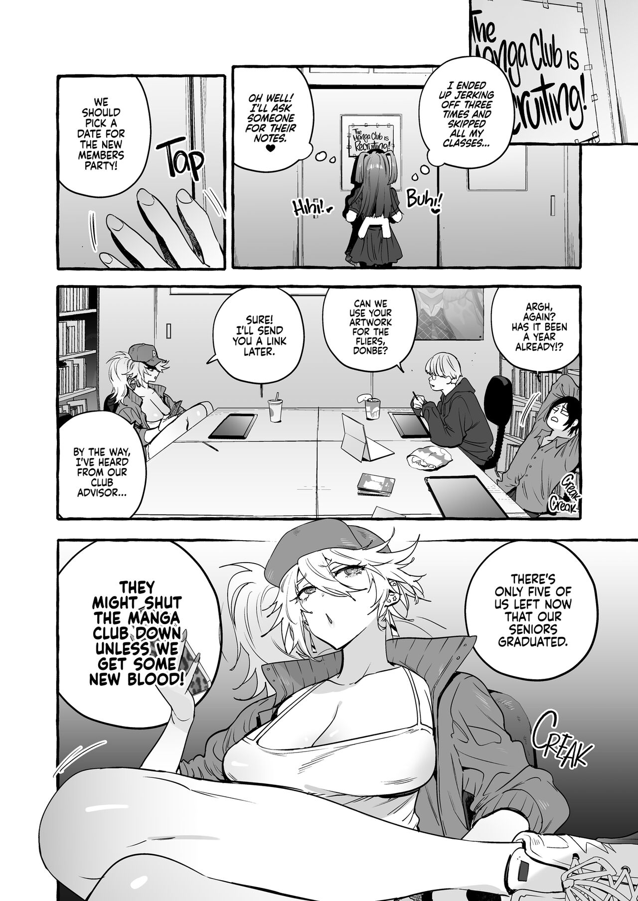 Wotasa no Gyaru VS Jirai Otoko | Otaku Gyaru VS Toxic Boy page 8 full