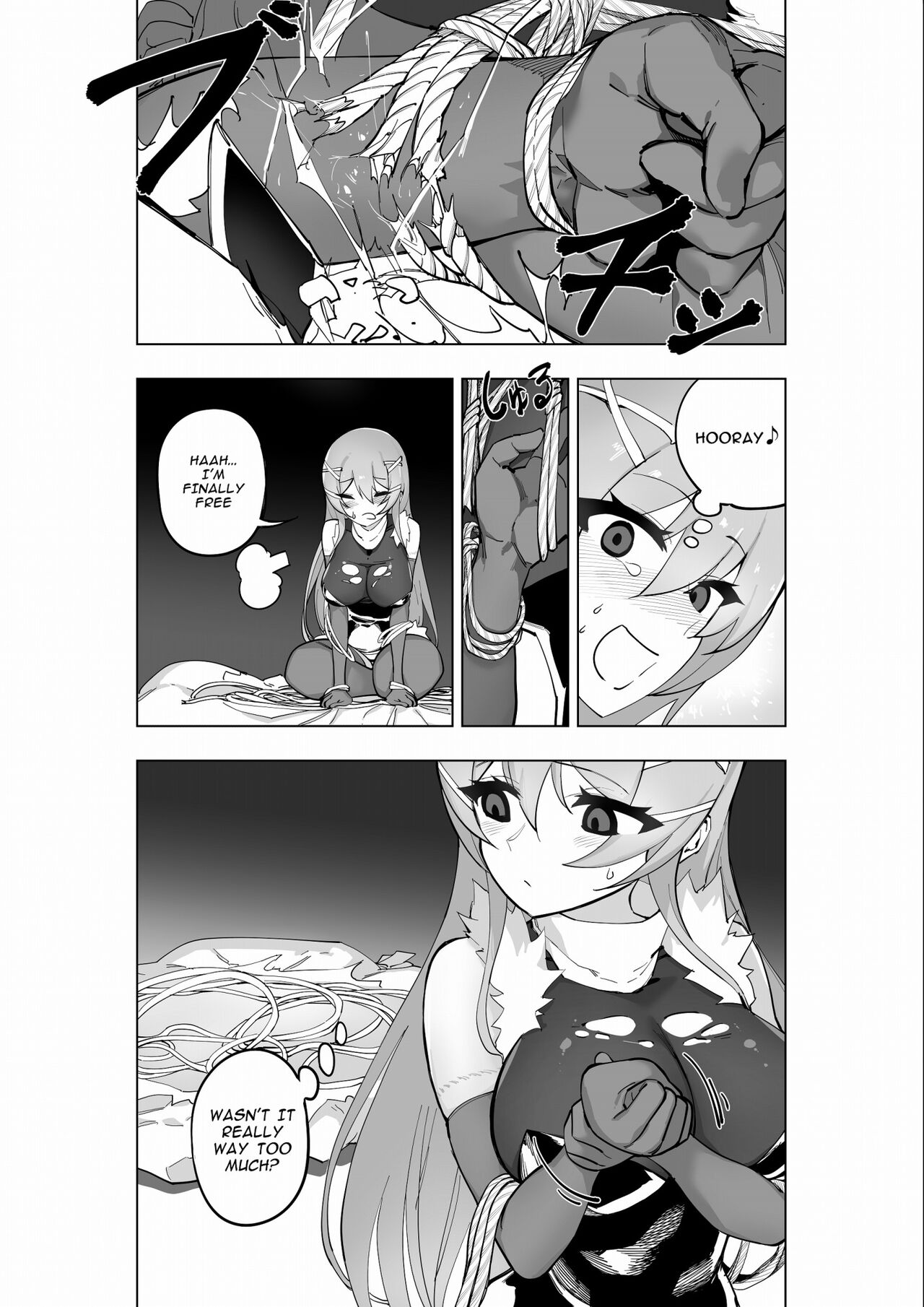 Mahou Shoujo Western Girls Comic 7-wa Kouhen page 10 full