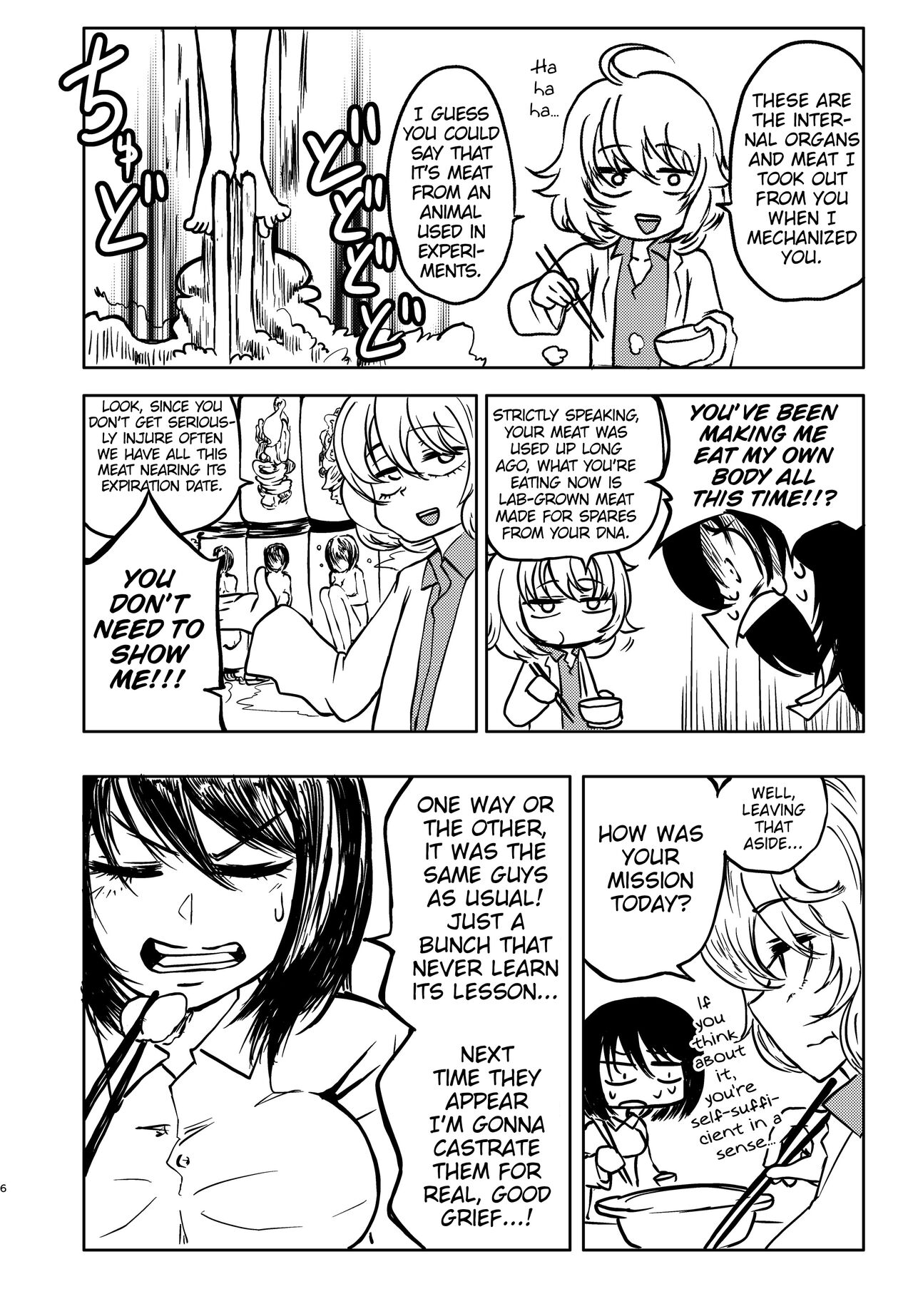Ponkotsu Futa Robot Laboratory 1 page 8 full