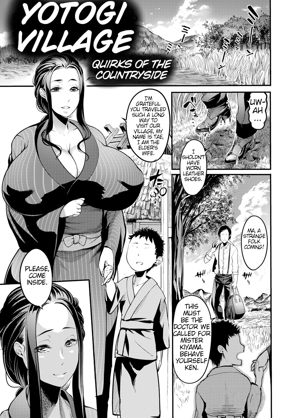 Yotogi-mura ~Aru Inaka no Kishuu~ | Yotogi Village ~Quirks of the Countryside~ page 2 full
