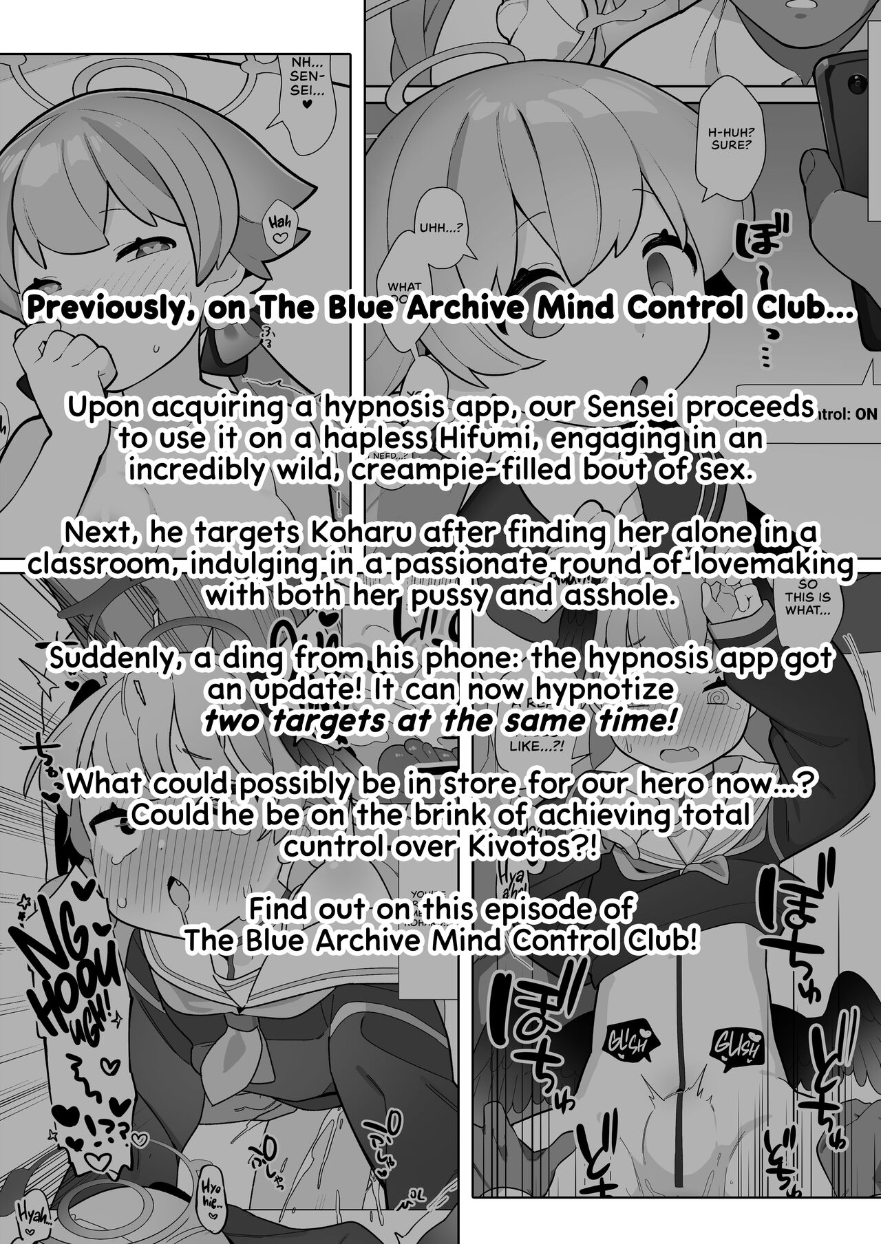 BluArch Saimin-bu 2 ~Saiba Midori & Momoi Hen~ | The Blue Archive Mind Control Club ~Gamer Twins Chapter~ page 3 full