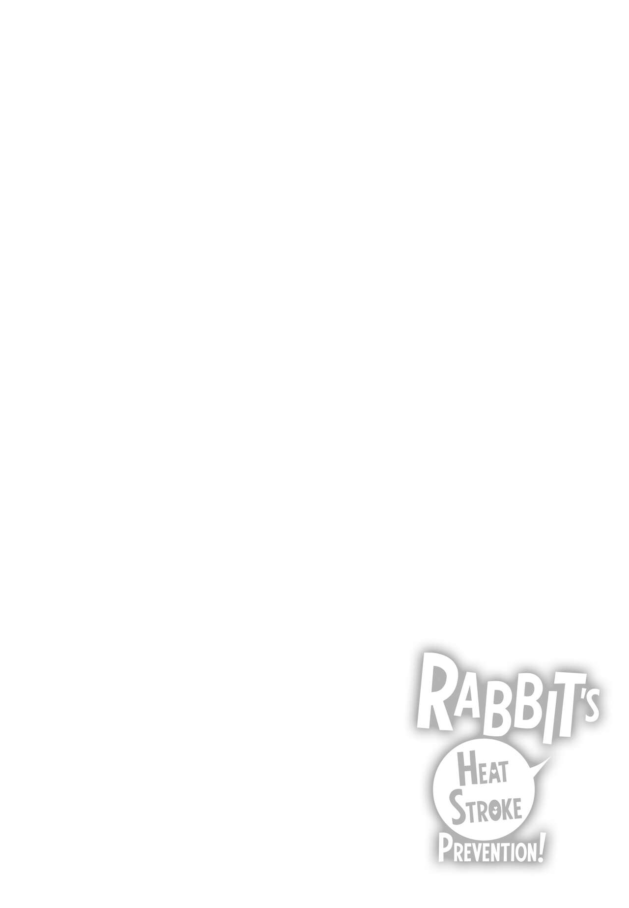 RABBIT no NecCHUshou Taisaku  | RABBIT's Heat Stroke Prevention! page 4 full