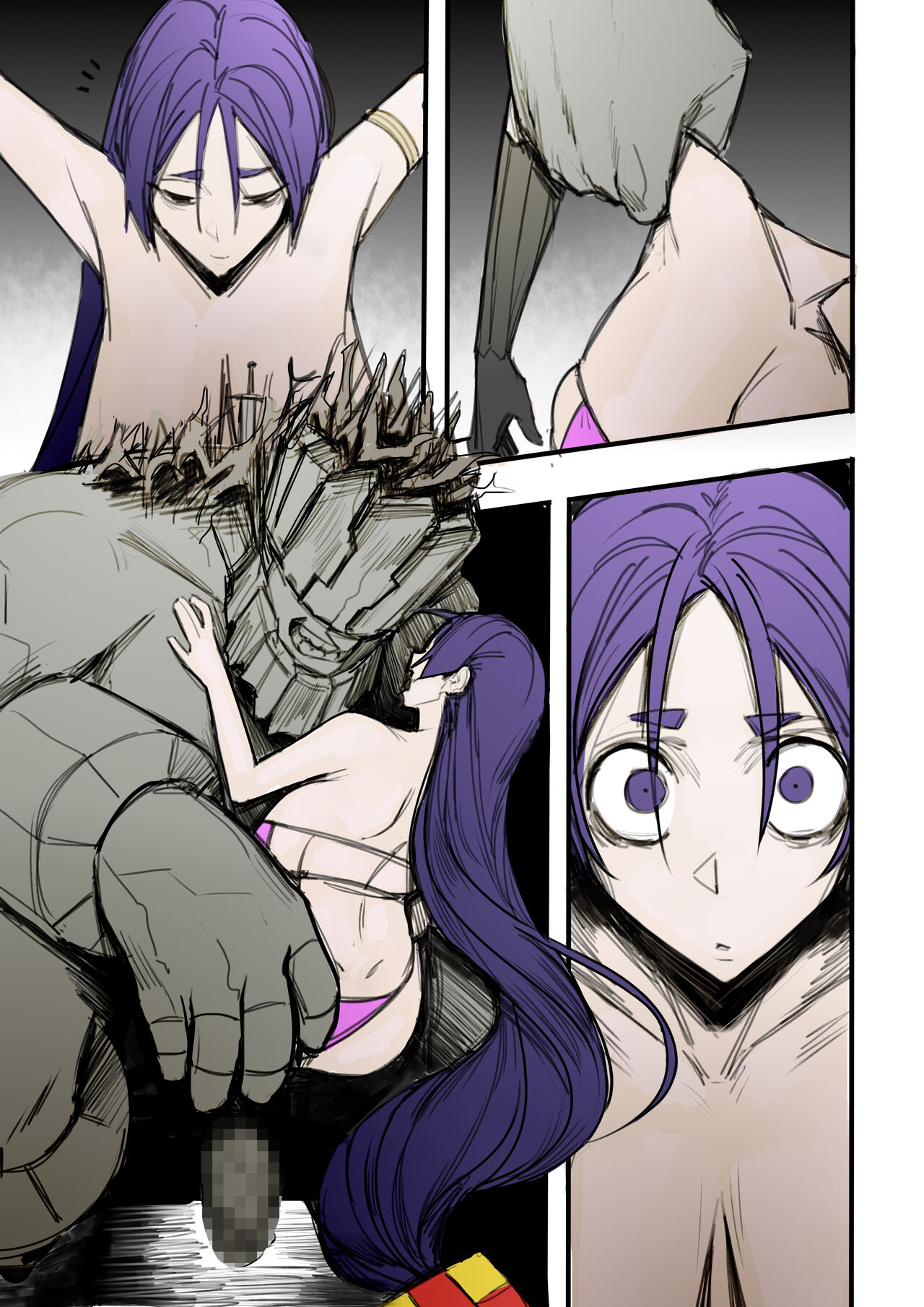 Strong Enemy: Saber vs. Lancer page 3 full