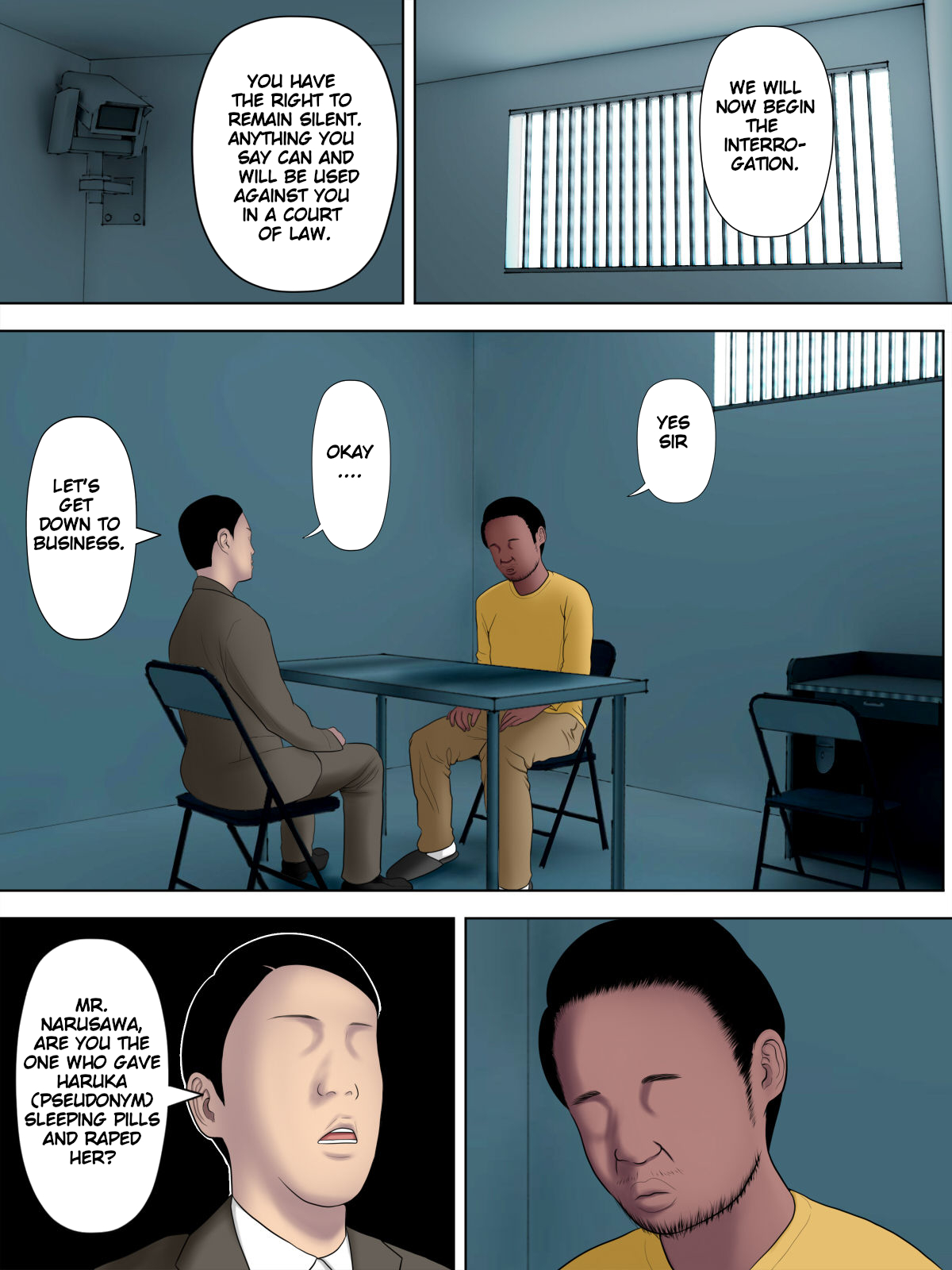 Rikujo Minkan NTR ~Hiyake Ato no Nokoru Rikujoubu no Oshiego ni Minzai Nomasete Tsukamaru made Kuimakutta Hanashi~ page 3 full