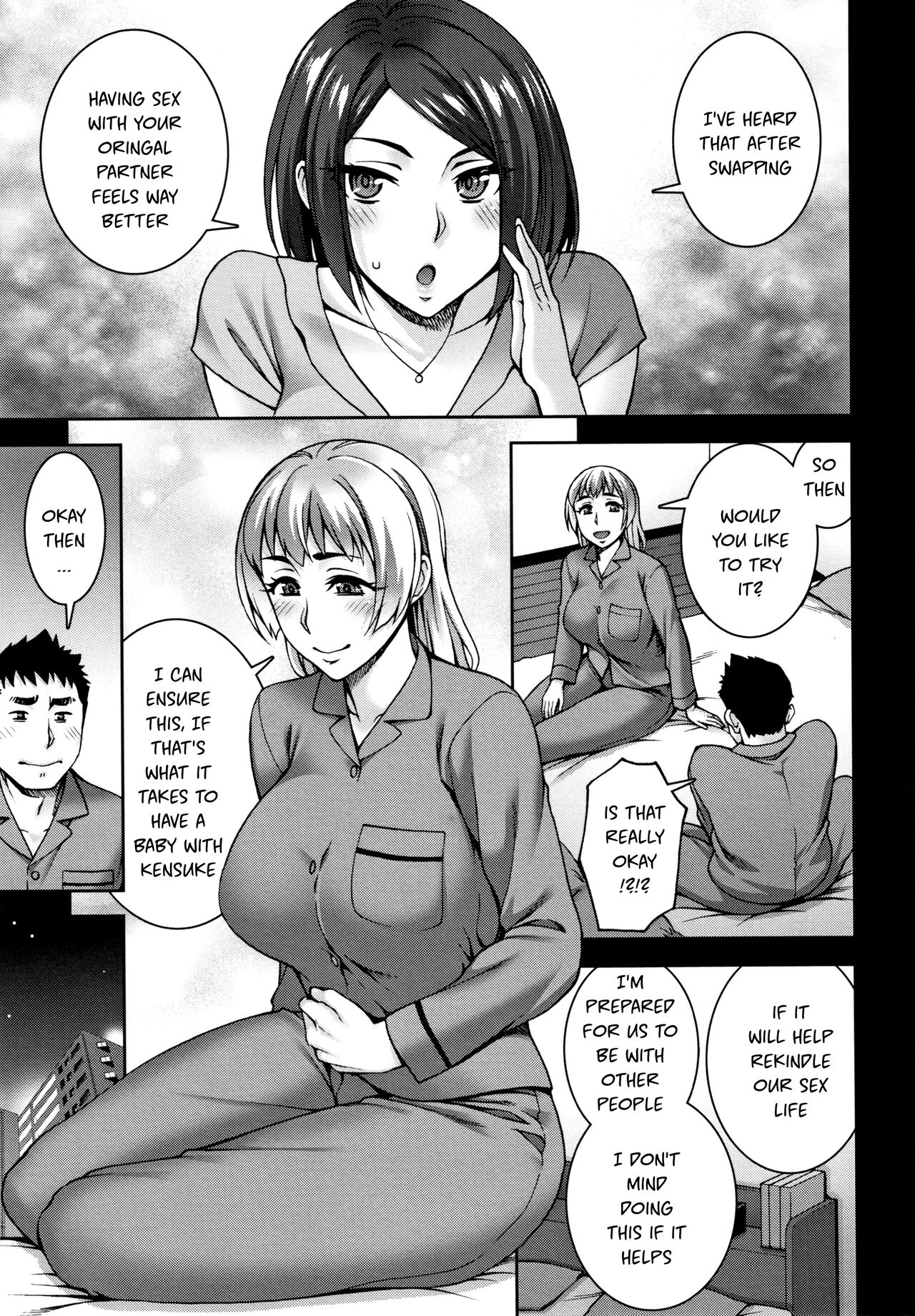 Aijou Koukan Zenpen | Love Affair Part 1 page 3 full