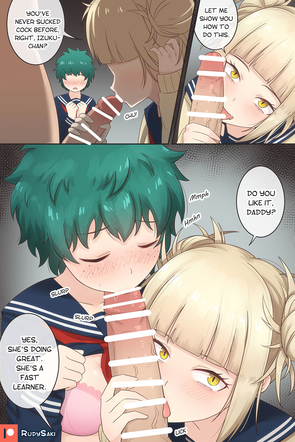 Deku and Toga page 2 full