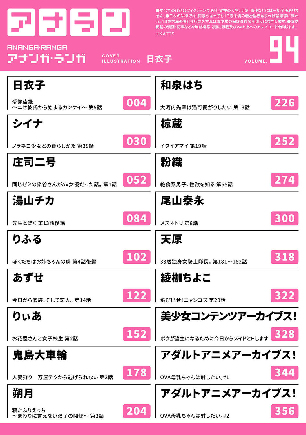 COMIC Ananga Ranga Vol. 94 page 3 full