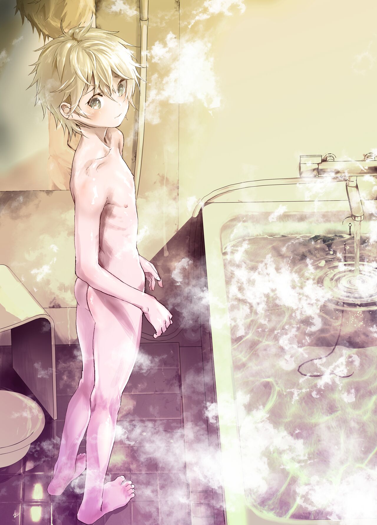 Ibasho ga Nai node Kamimachi shite mita Suterareta Shounen no Ero Manga Ch. 37 page 2 full