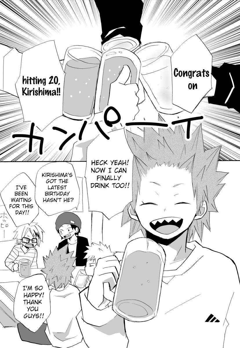 A Tale of Kirishima's 20th Birthday Drinking Shenanigans page 3 full