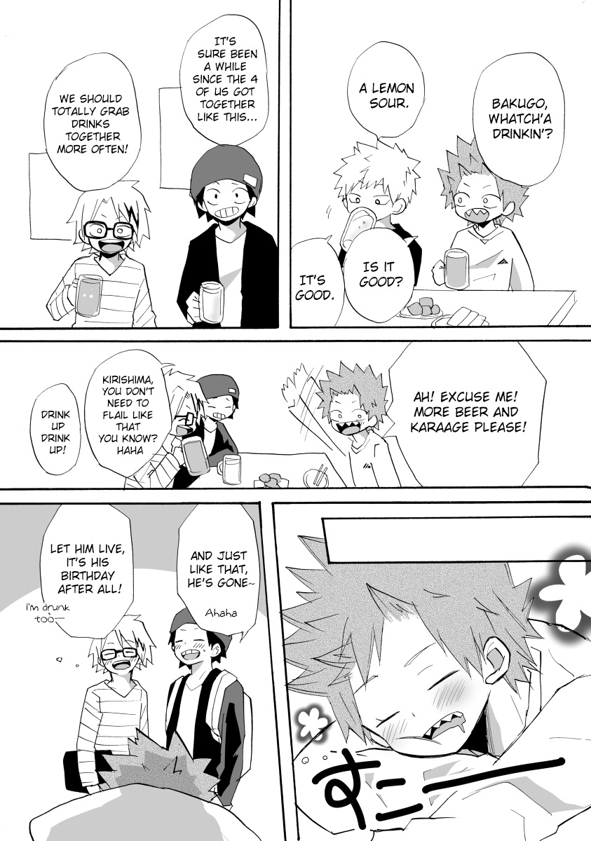 A Tale of Kirishima's 20th Birthday Drinking Shenanigans page 4 full
