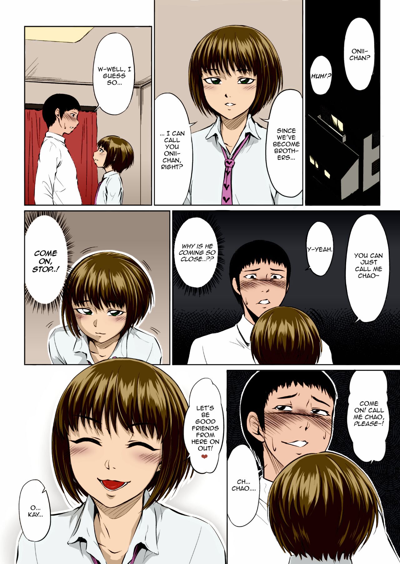 Fellatio Kouhai, Otouto ni naru | Fellatio-kun, My Junior, Has Become My Brother page 4 full