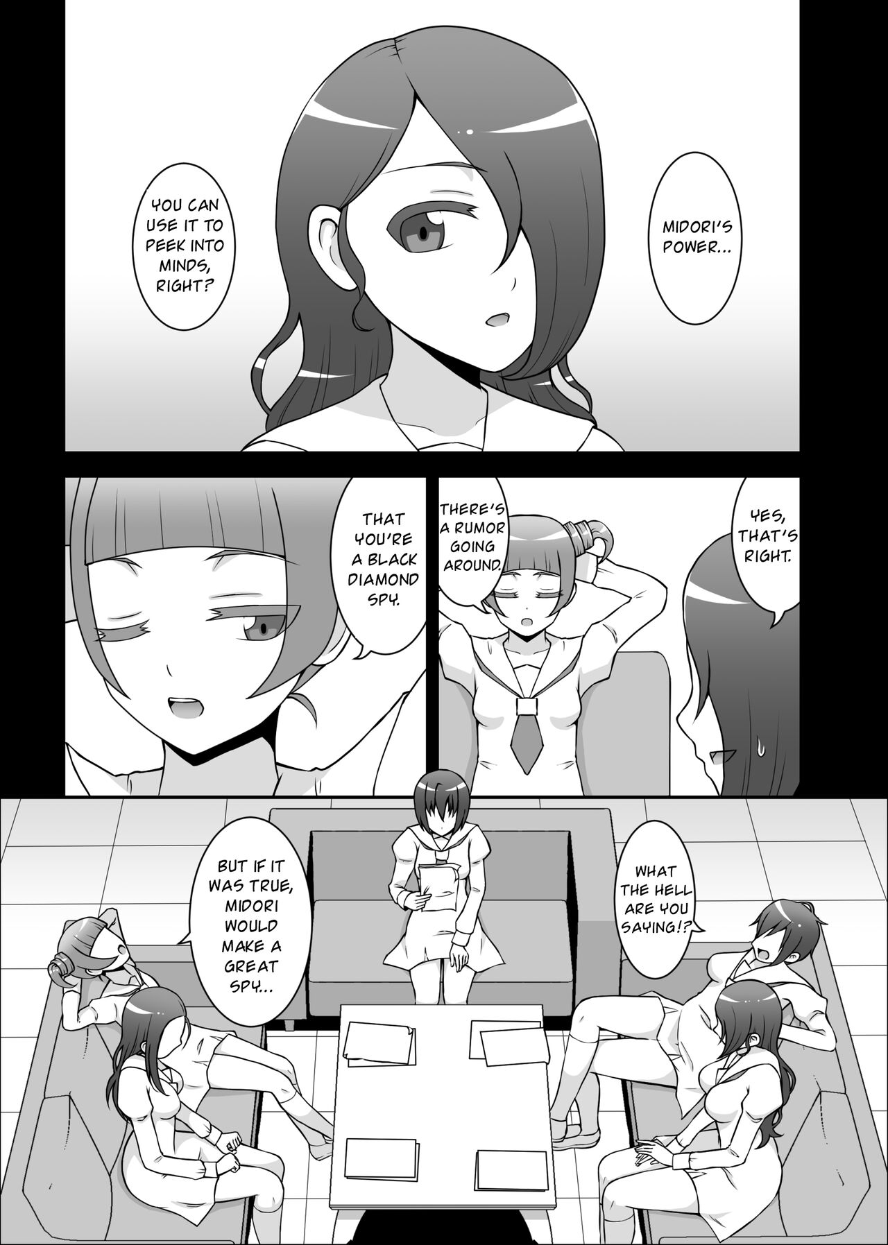 Teisou Sentai Virginal Colors Ch.4 | Chastity Sentai Chaste Colors Ch. 4 page 3 full