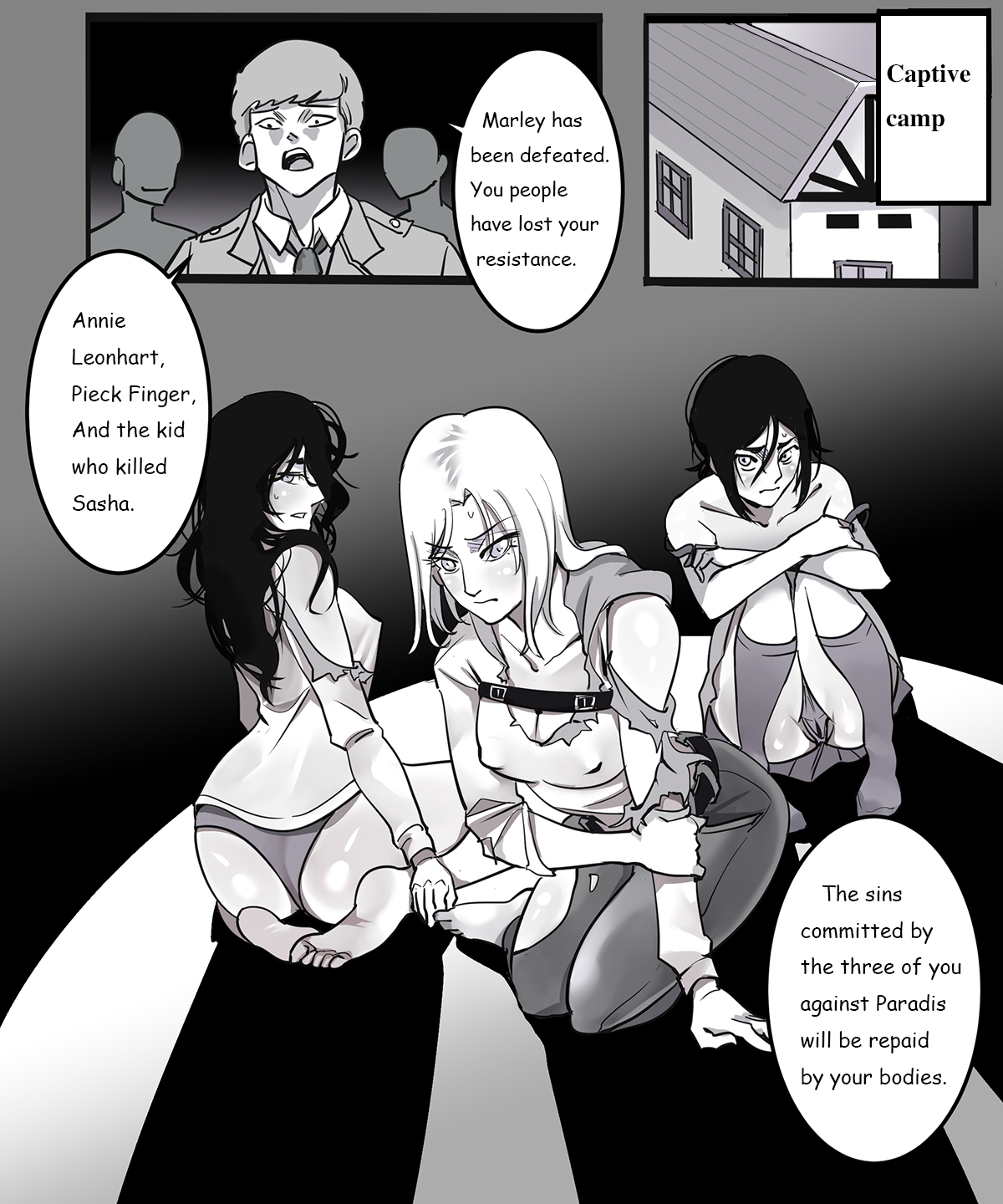 The defeated sex slaves + extras page 2 full