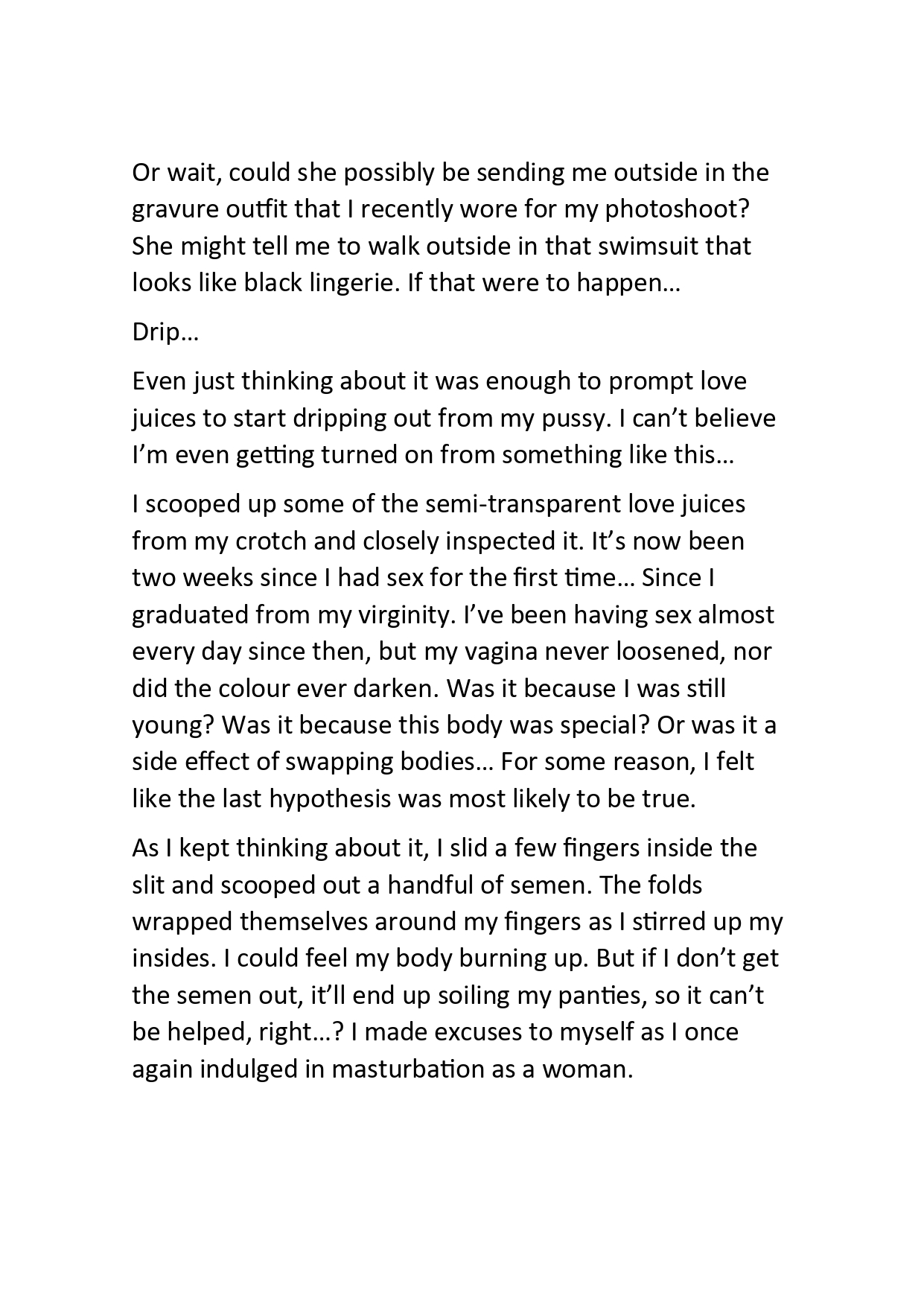 The reason I want to wear a wedding dress Part 2 page 4 full