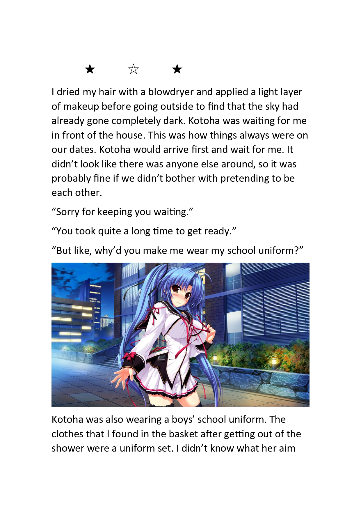 The reason I want to wear a wedding dress Part 2 page 5 full