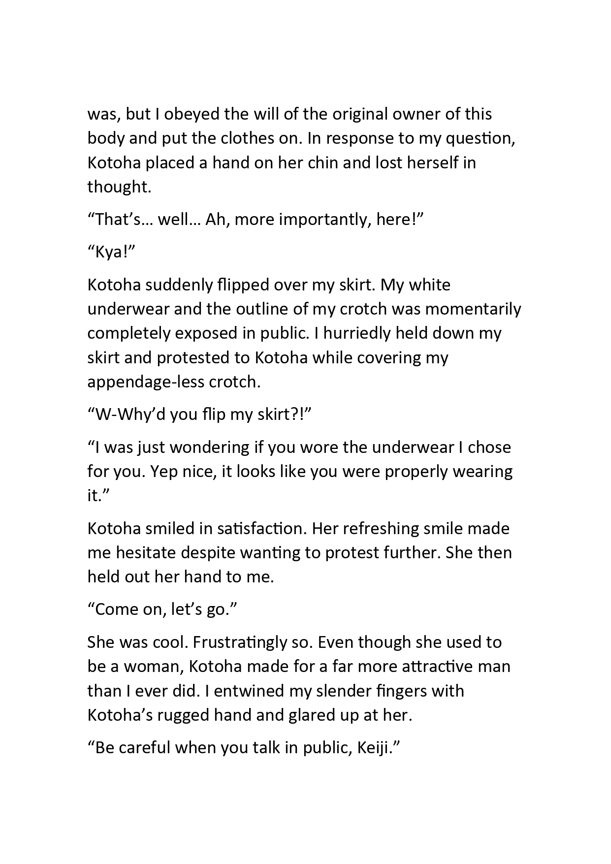 The reason I want to wear a wedding dress Part 2 page 6 full