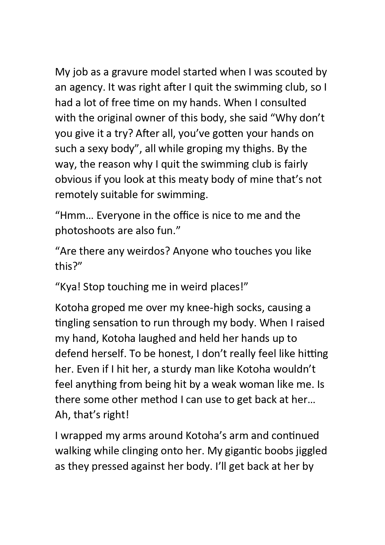 The reason I want to wear a wedding dress Part 2 page 8 full