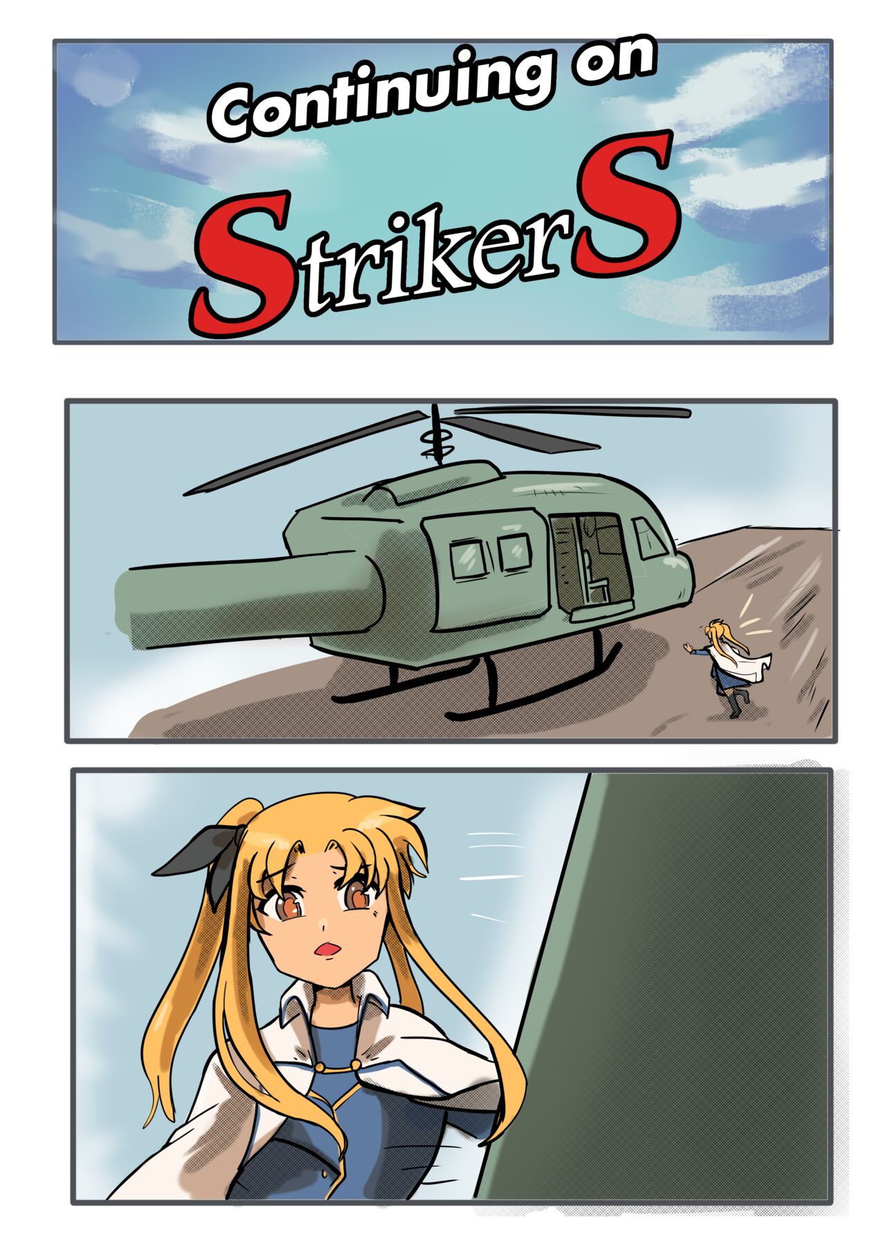Mahou Shoujo Lyrical Nanoha - StrikerS Midquel page 1 full