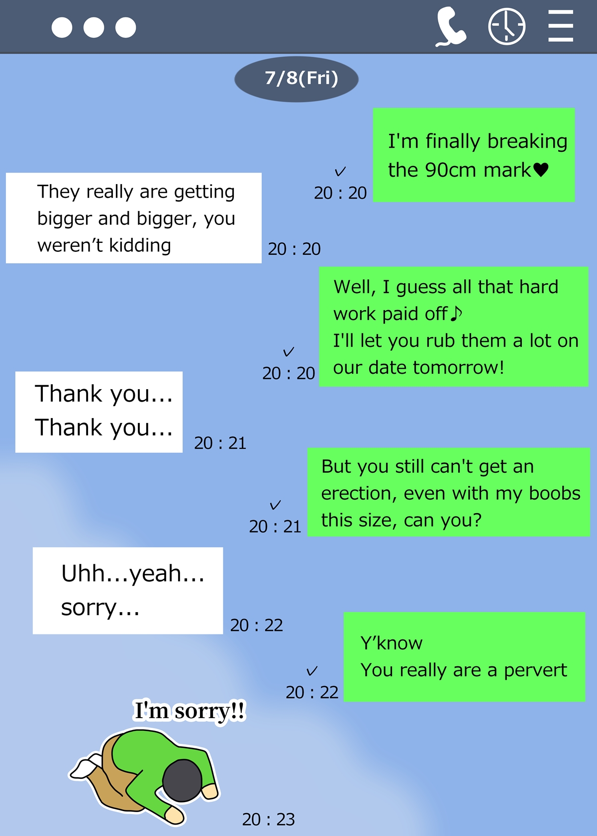 Minori no Chounyuu-ka Kiroku ~Ore no Tame ni Oppai Ookiku shite kureru Kanojo~ page 9 full