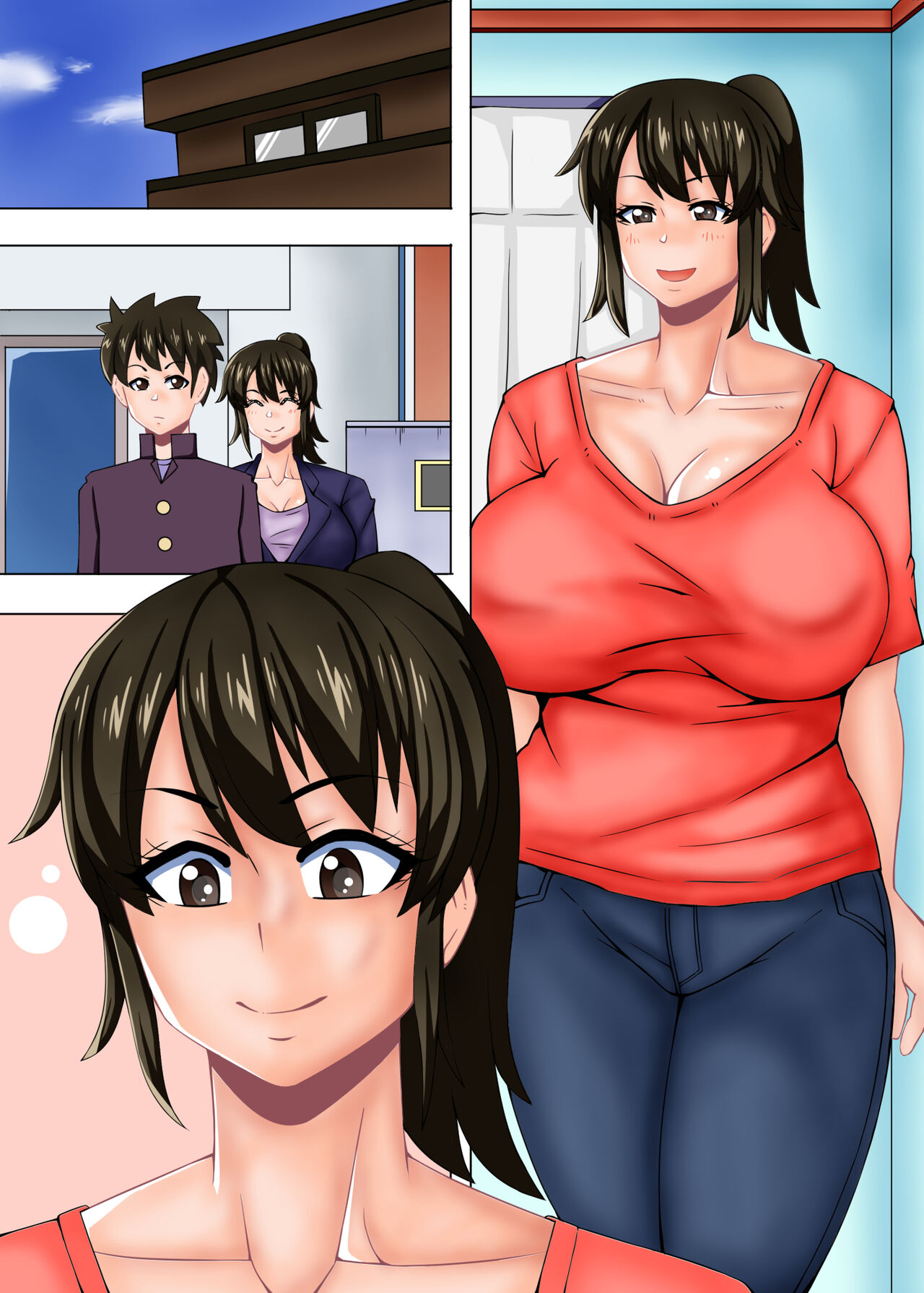 Muchimuchi Mama no Omote Ura page 7 full