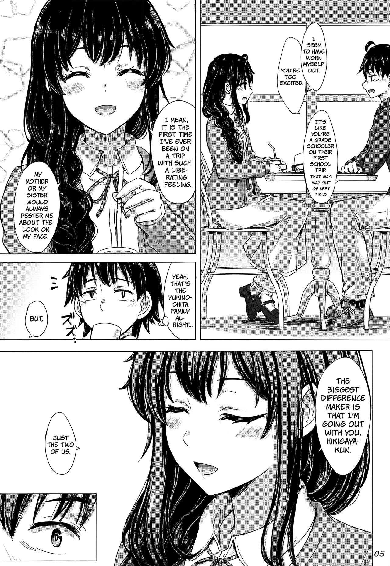 Yukinoshita Shimai to Iyarashii Futari no Himegoto. | The Naughty Secrets of the Yukinoshita Sisters. page 4 full