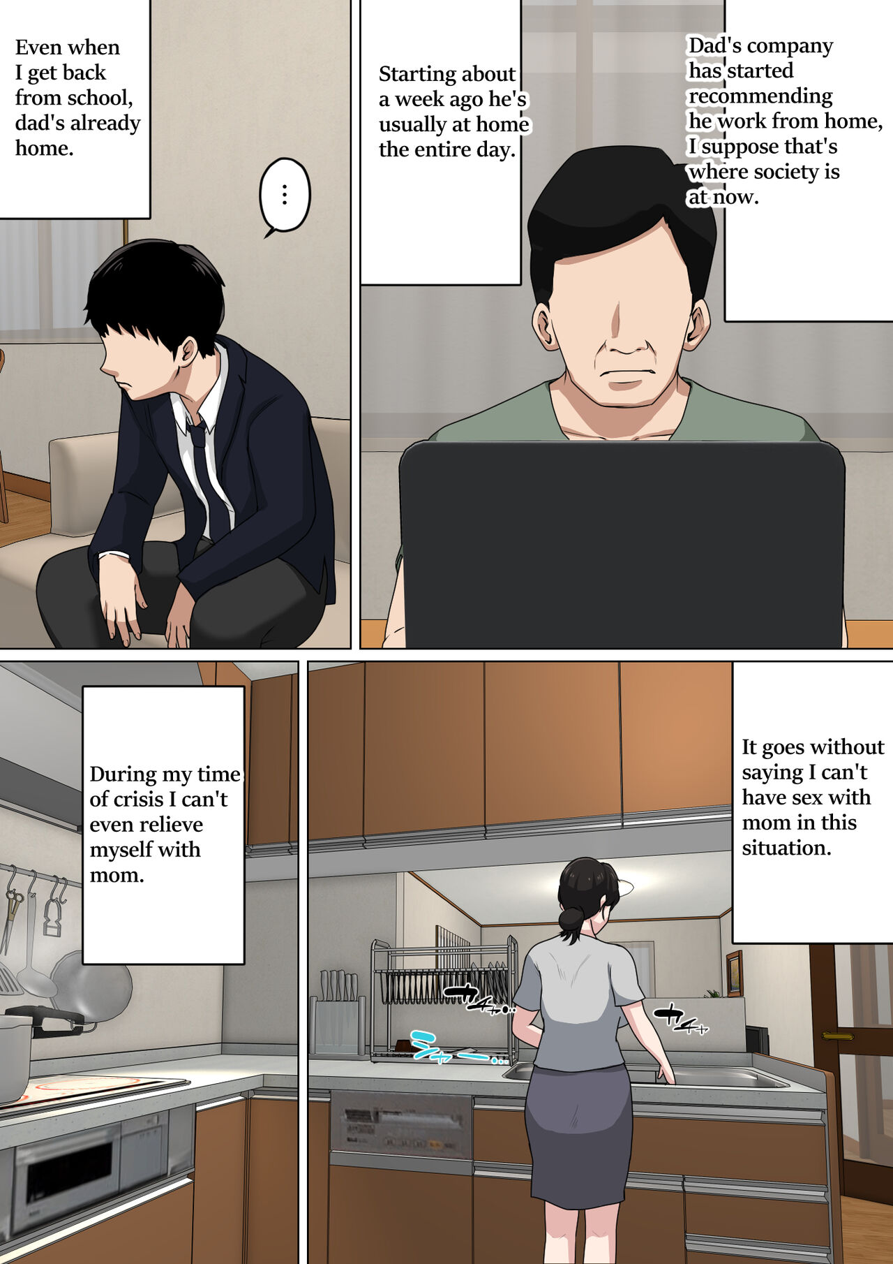 Mainichi Okaa-san de Seiyoku Shori! 3 | Mom Gets Me Off Every Day! 3 page 9 full