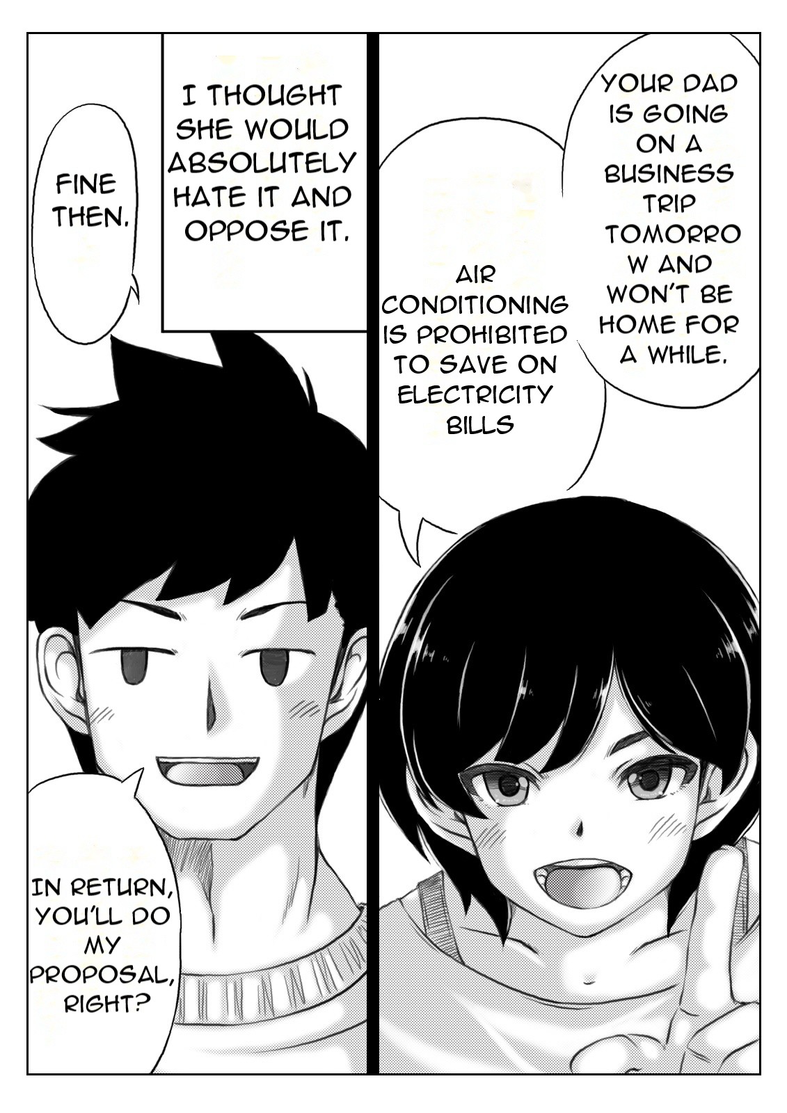 Haha to Musuko no Natsu no Denki Setsuyakujutsu page 2 full