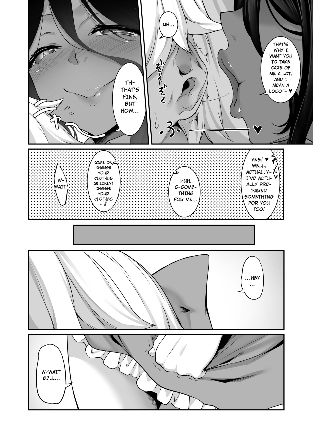 Chotto dake Ai ga Omoi Dark Elf ga Isekai kara Oikakete Kita 4 page 4 full